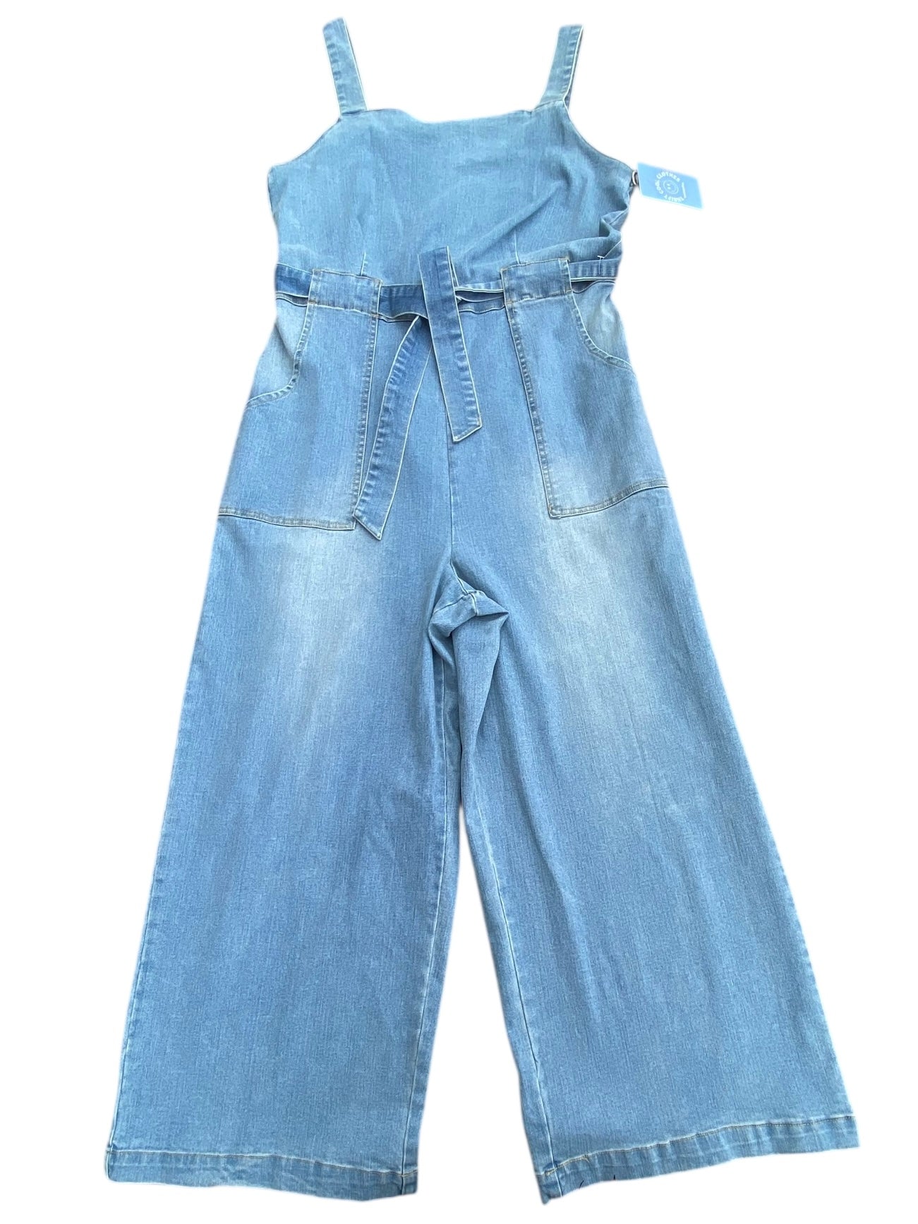 Blue Copper key NWT denim jumpsuit, XL