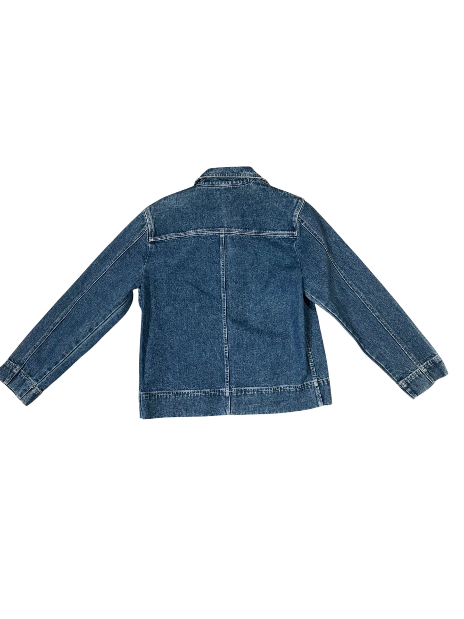 blue crossroads denim jacket, s
