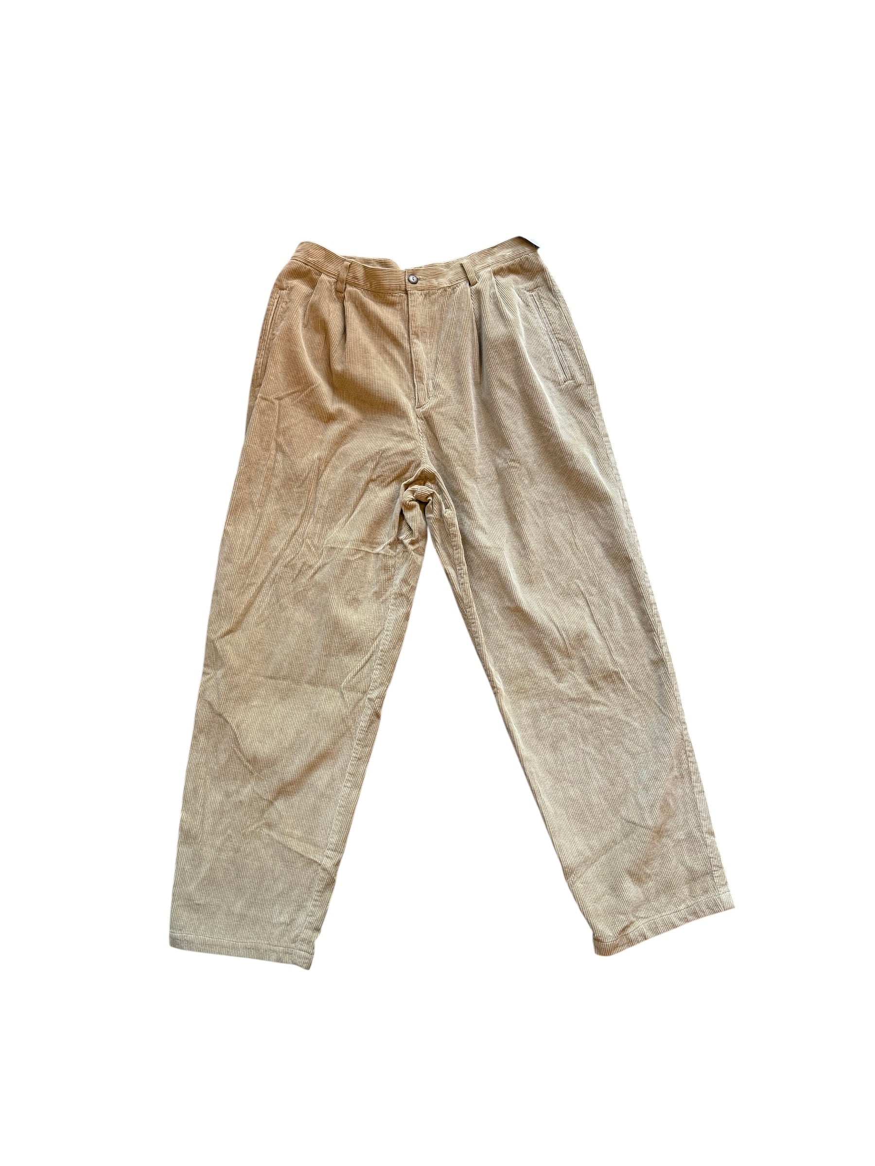 tan liz claiborne cord pants, 14