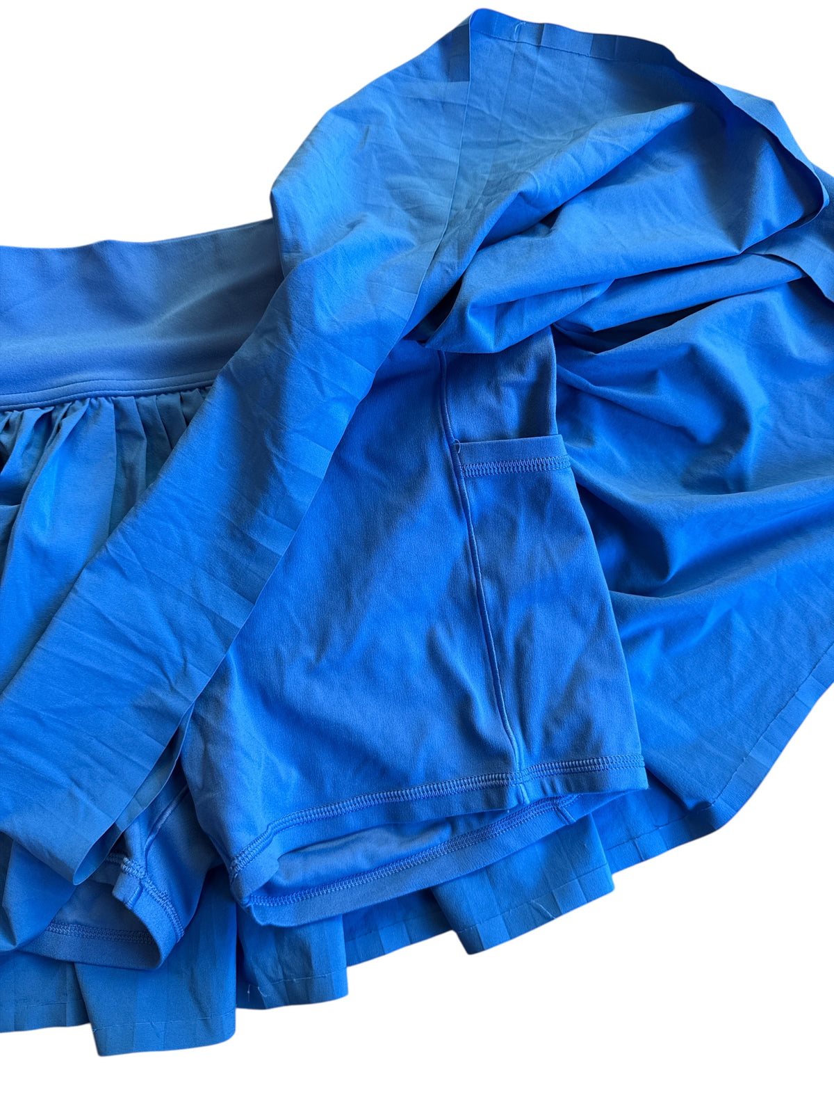 blue aerie atheletic skirt, m