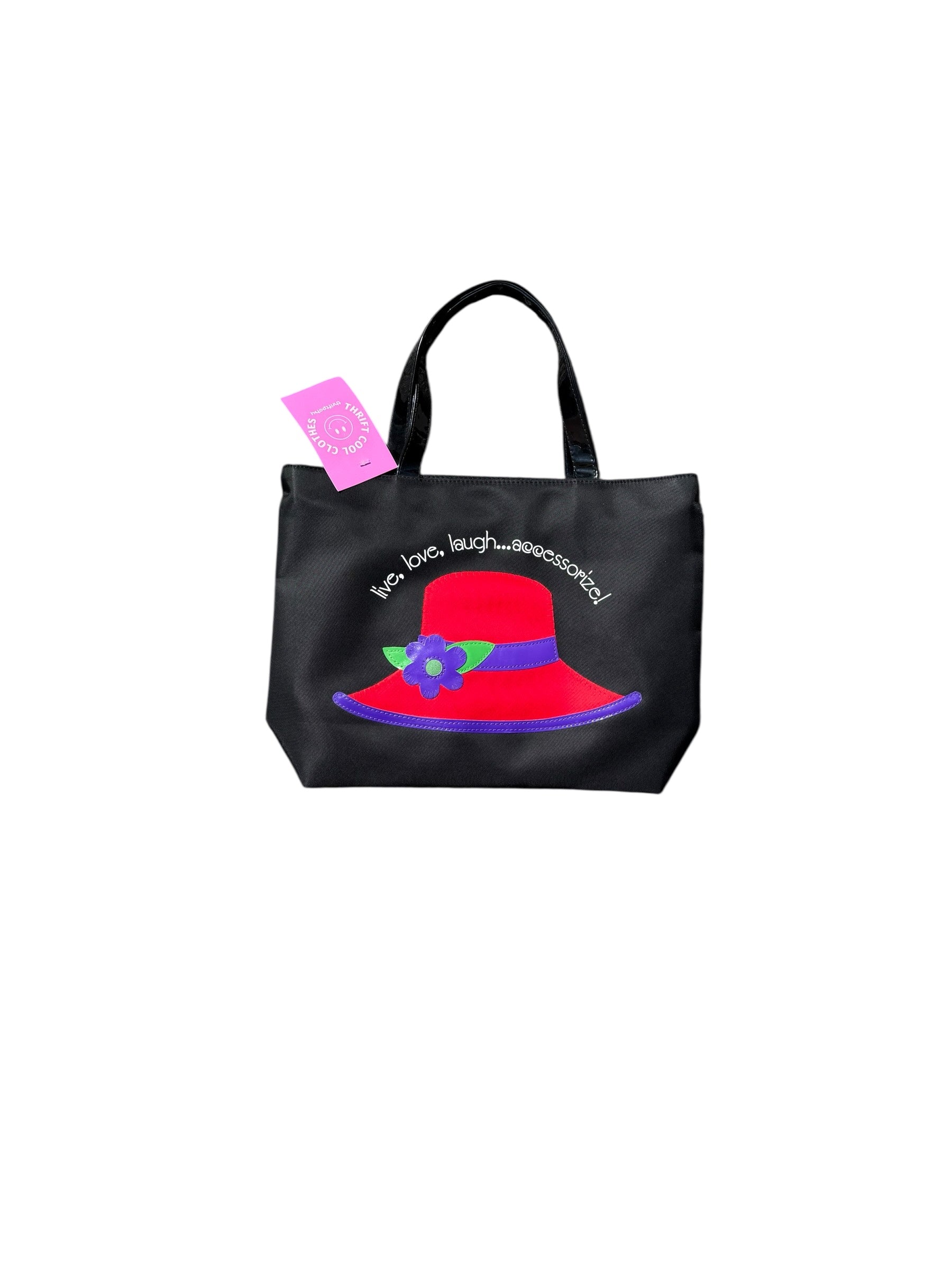 black red  live love laugh accessorize
