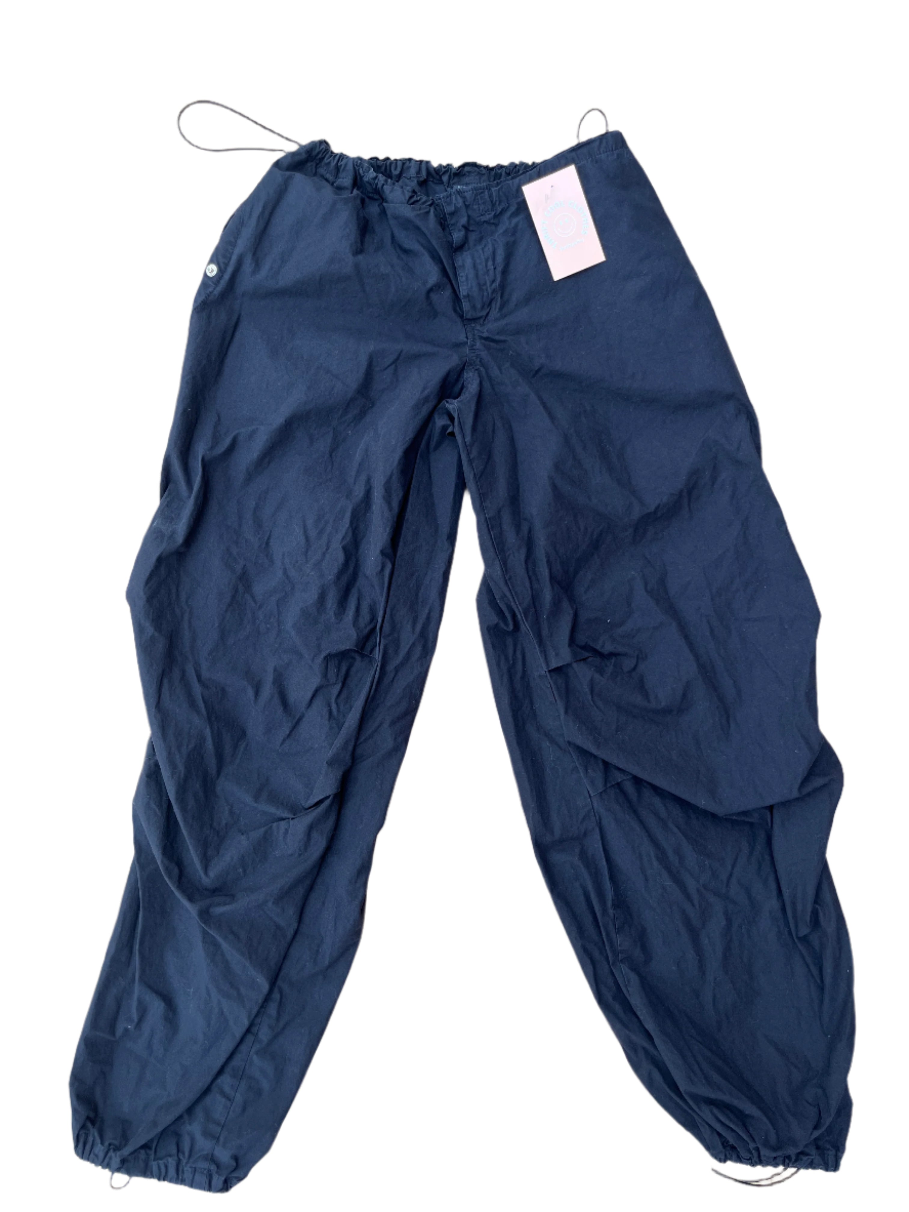 black ietsfrance cargo pants, s