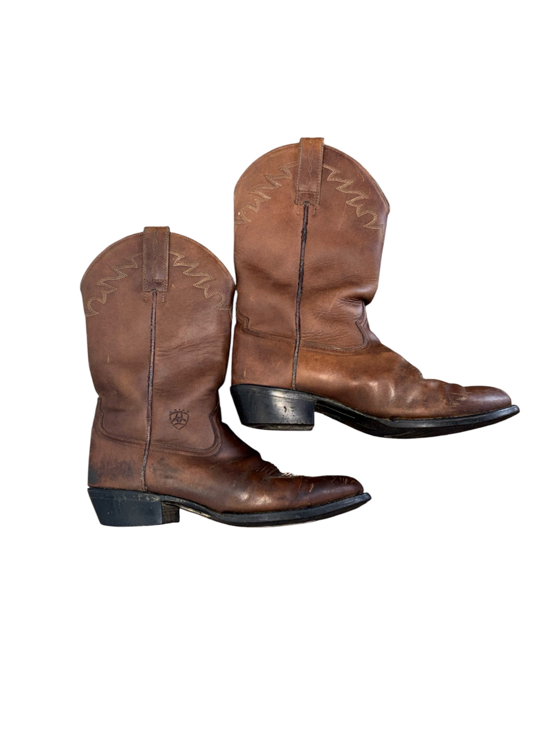 Brown Ariat Western boots, 9 1/2