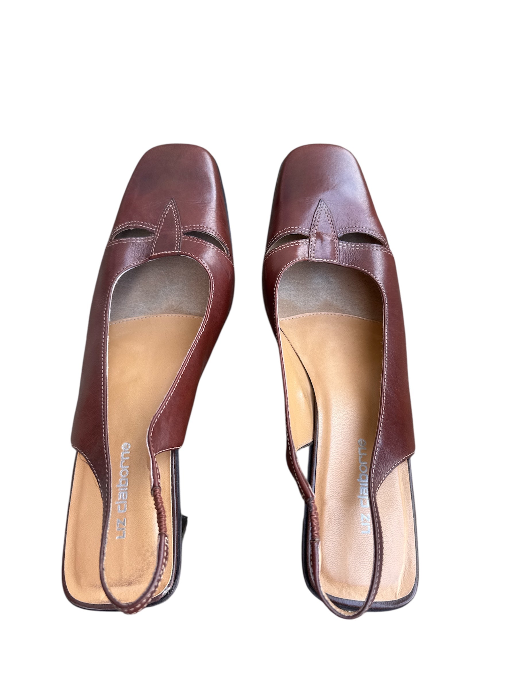 Brown Liz Claiborne Heels, 10