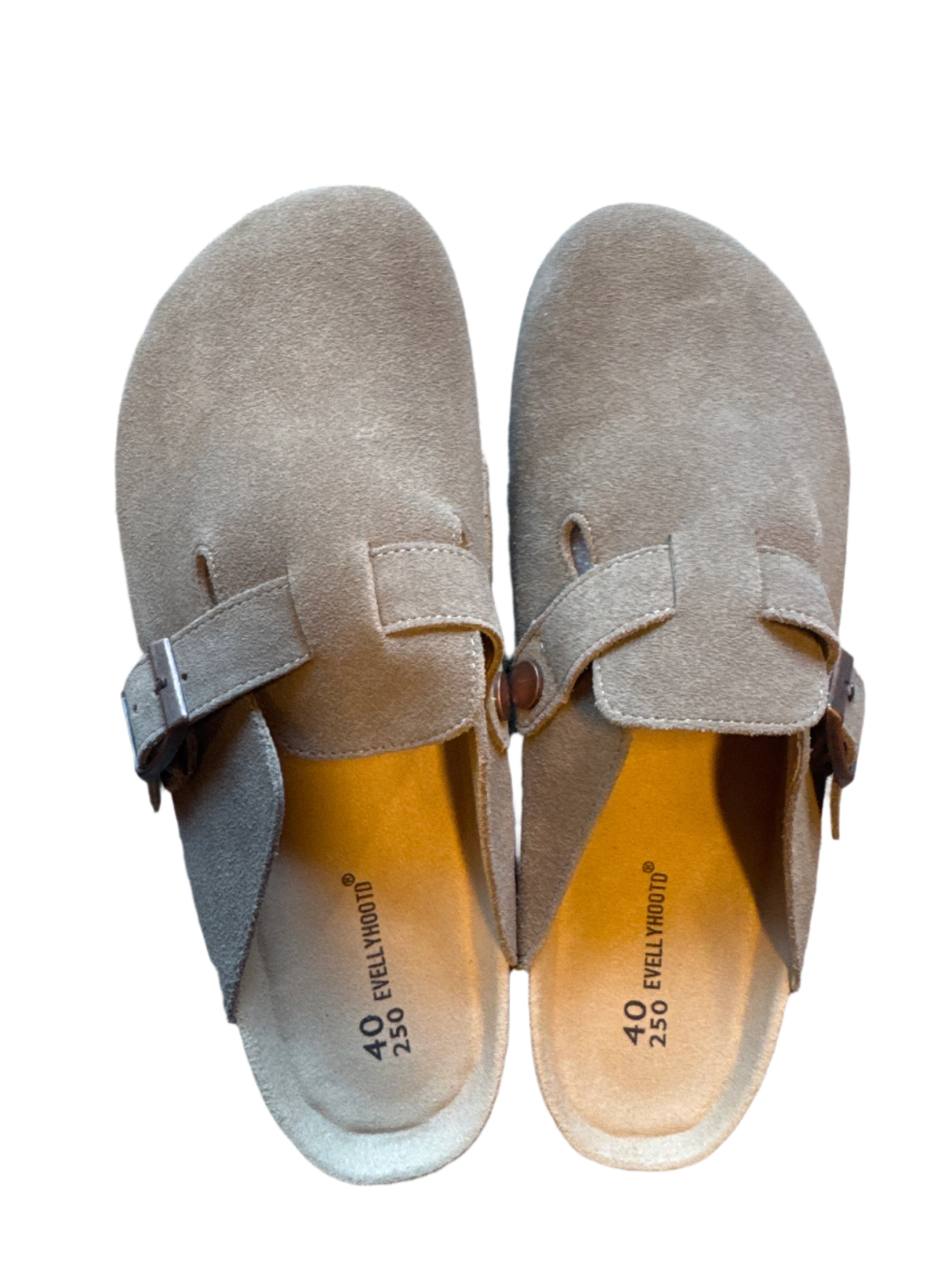 Taupe Evellyhootd new in box Clogs, 40 (fits like 9.5 women's)