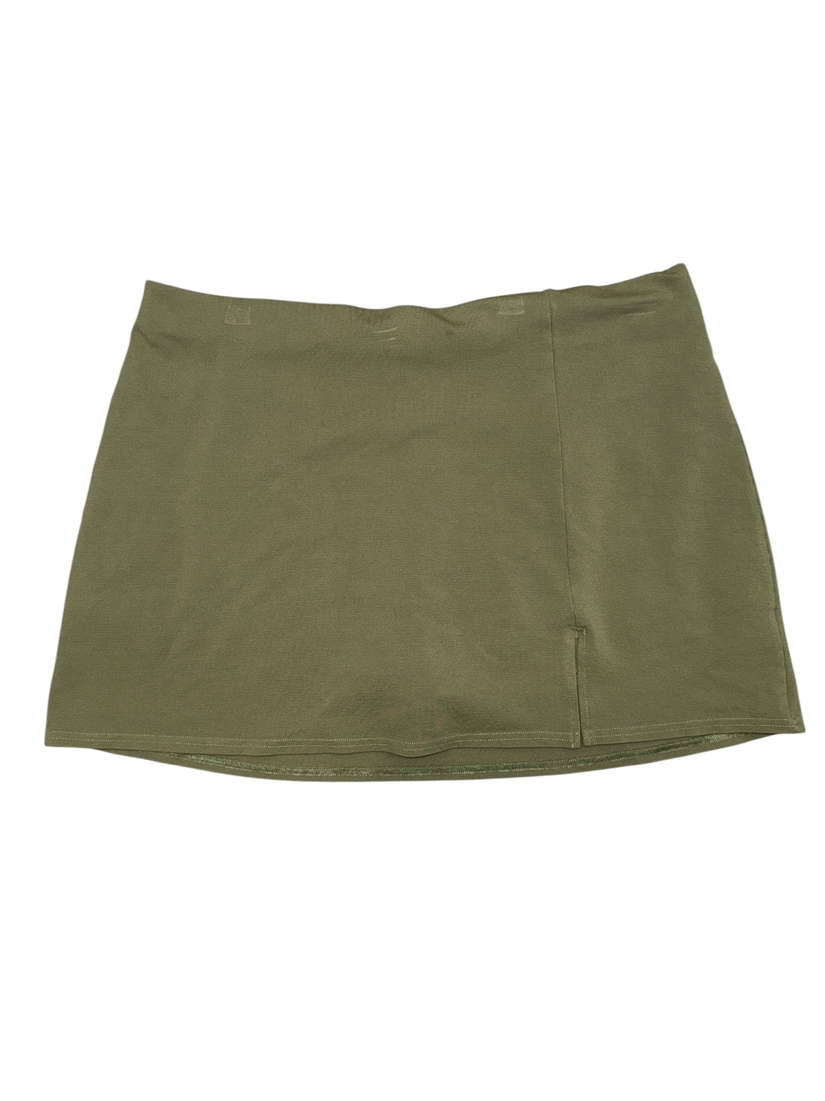 green american eagle basic stretch mini skirt, xl long