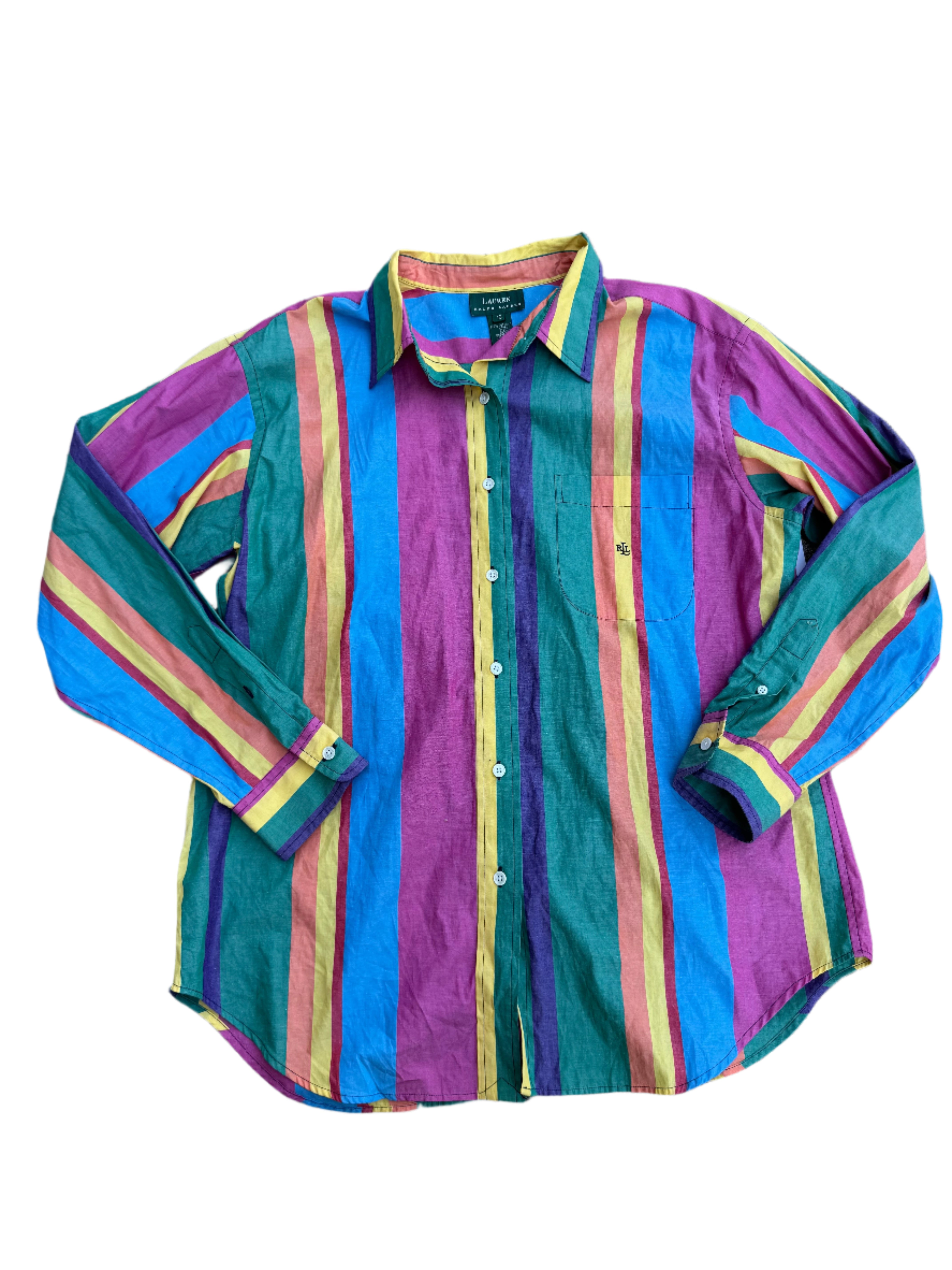 Multi Ralph Lauren Striped button down, 16