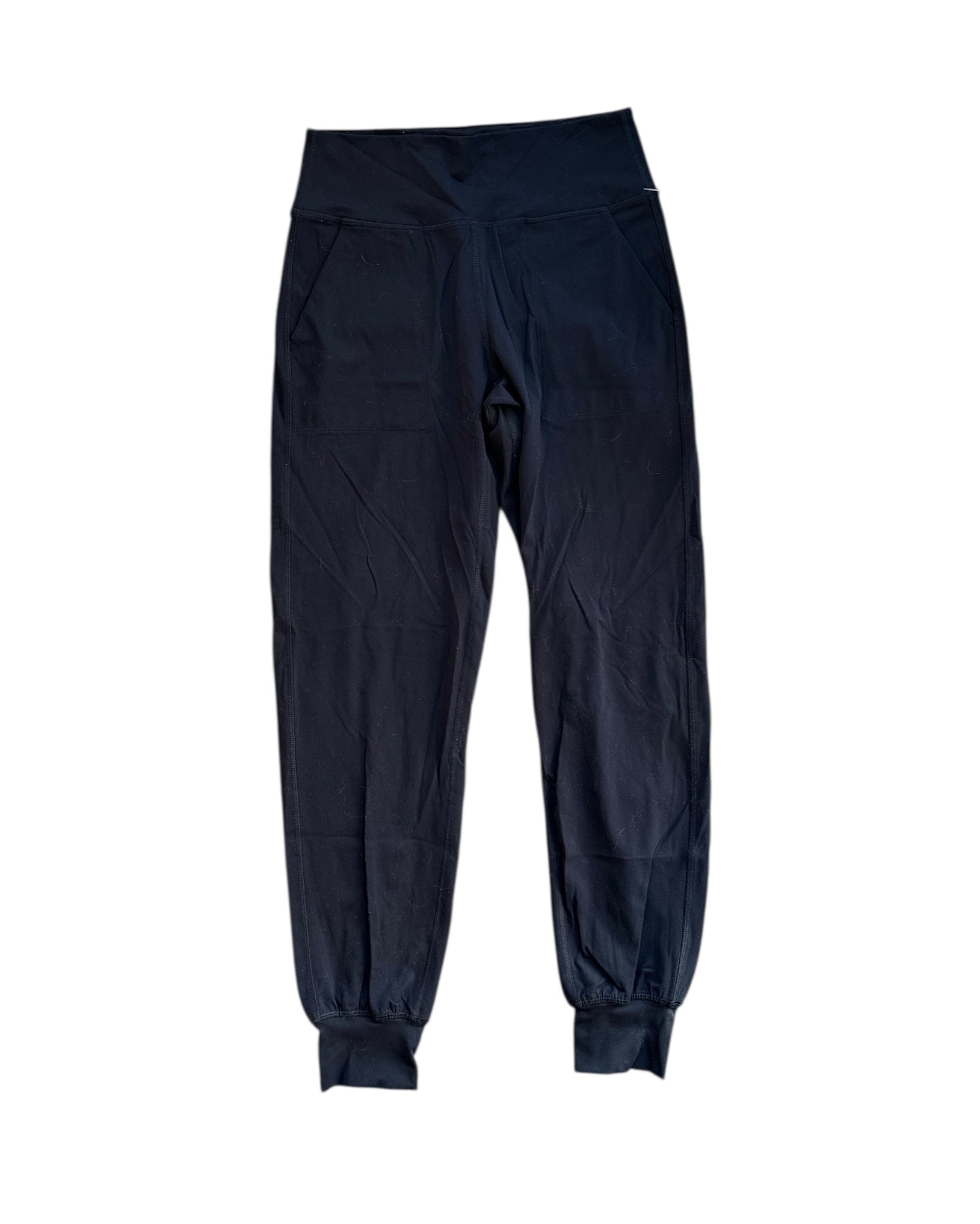 black lululemon pocketed leggings, 4