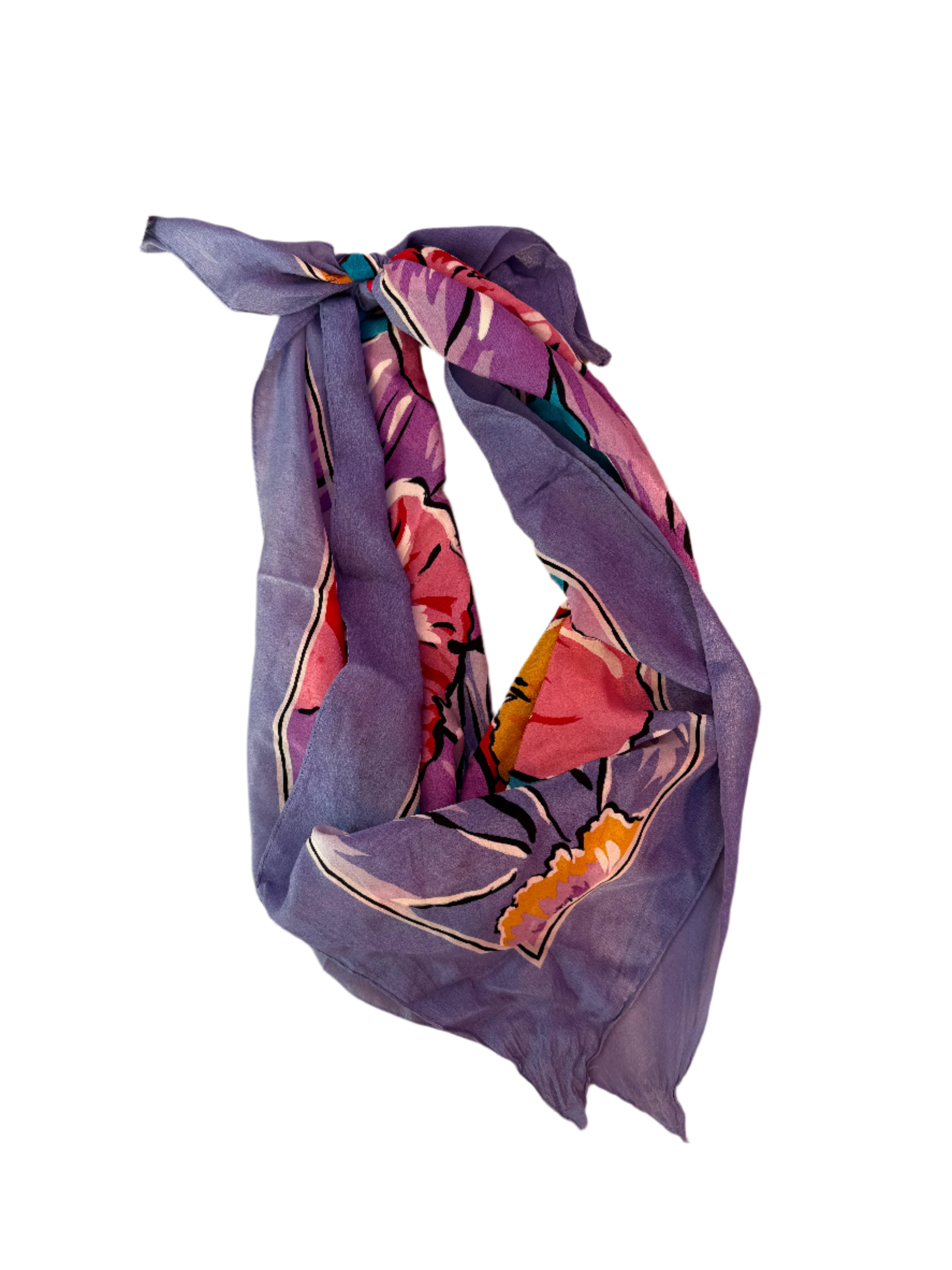 floral scarf