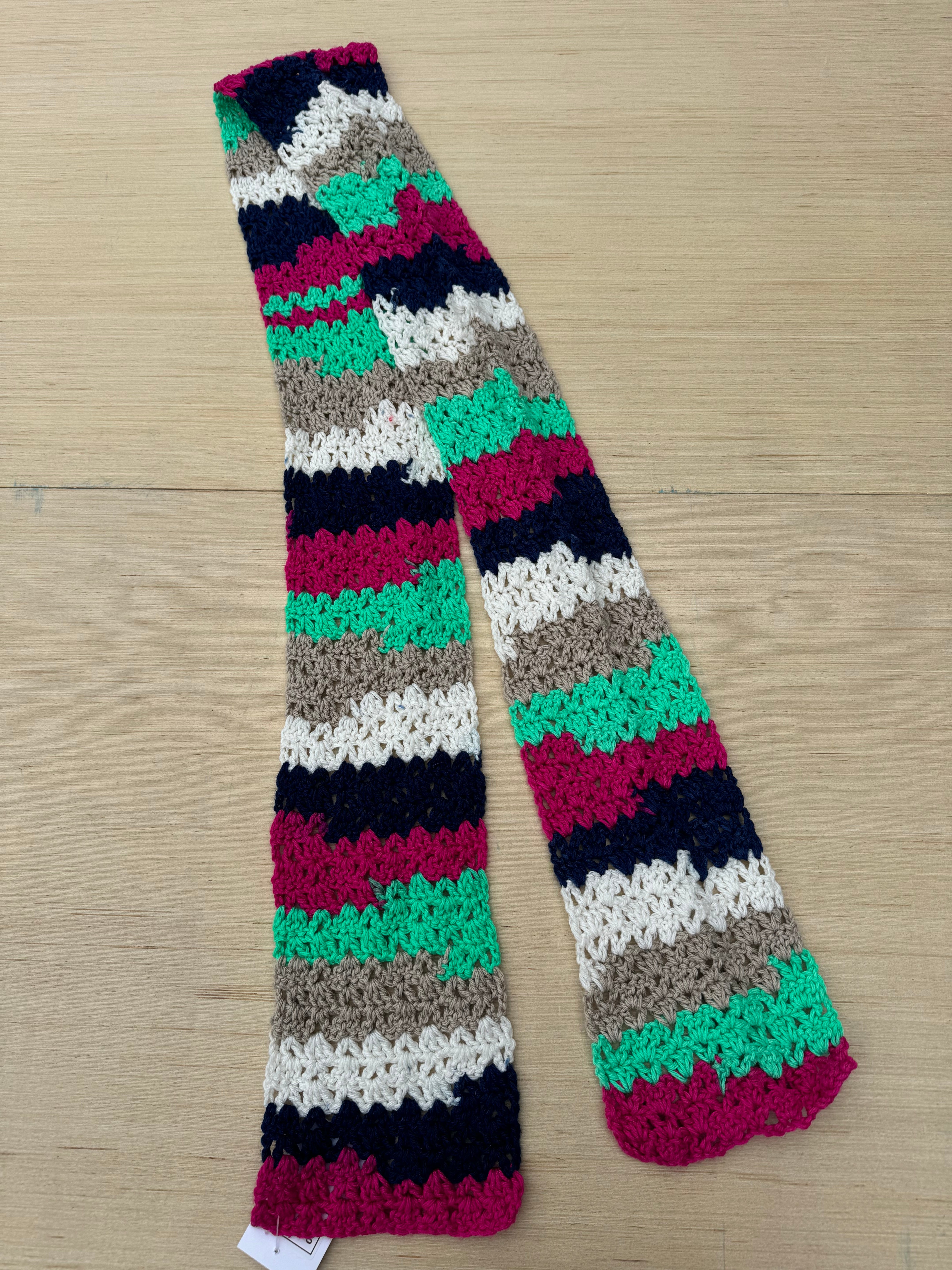 crochet scarf