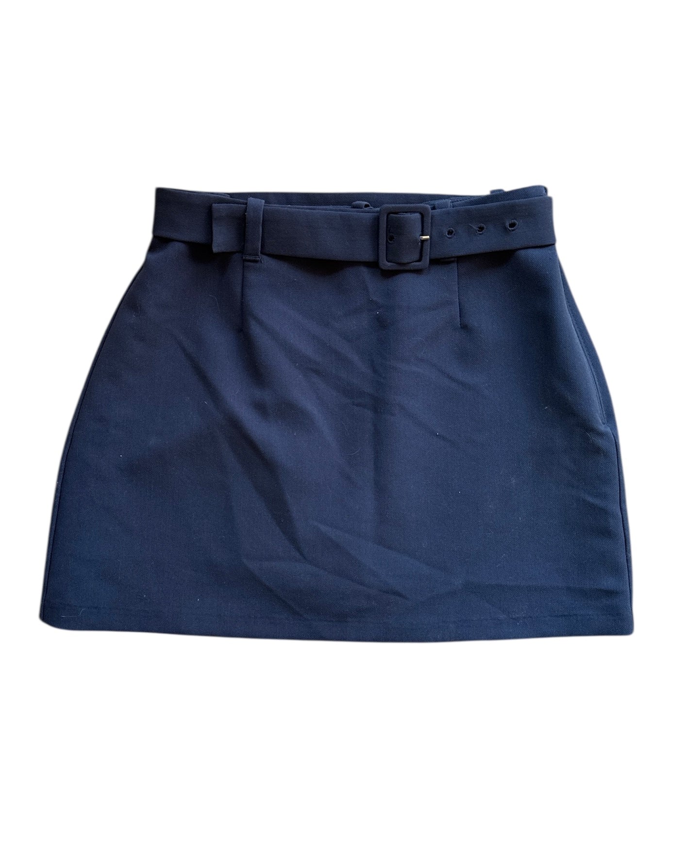 navy abercrombie skort w belt, xs