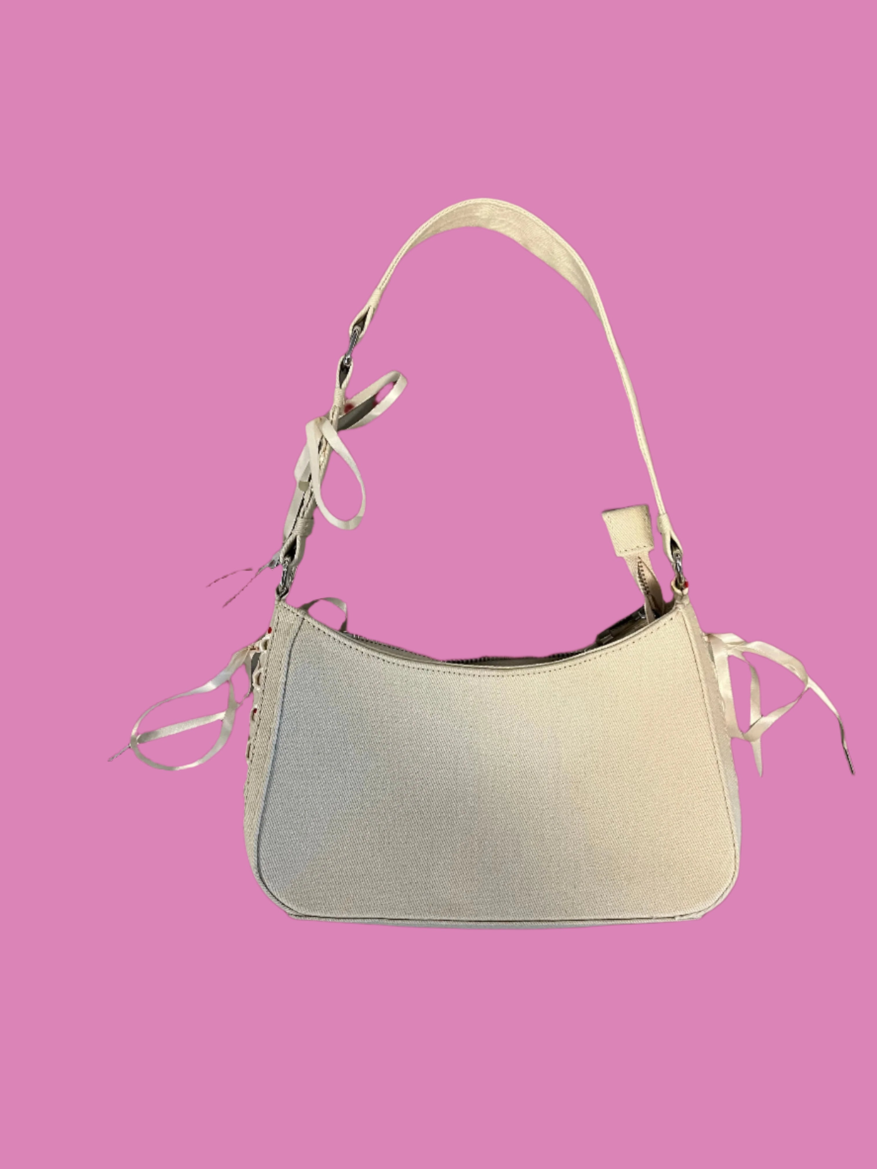 cream kimchi blue cherry purse nwt