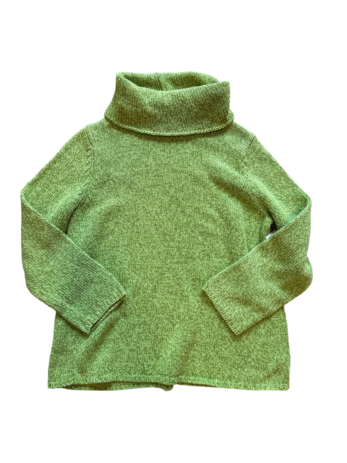 green` valerie stevens turtleneck sweater, xl