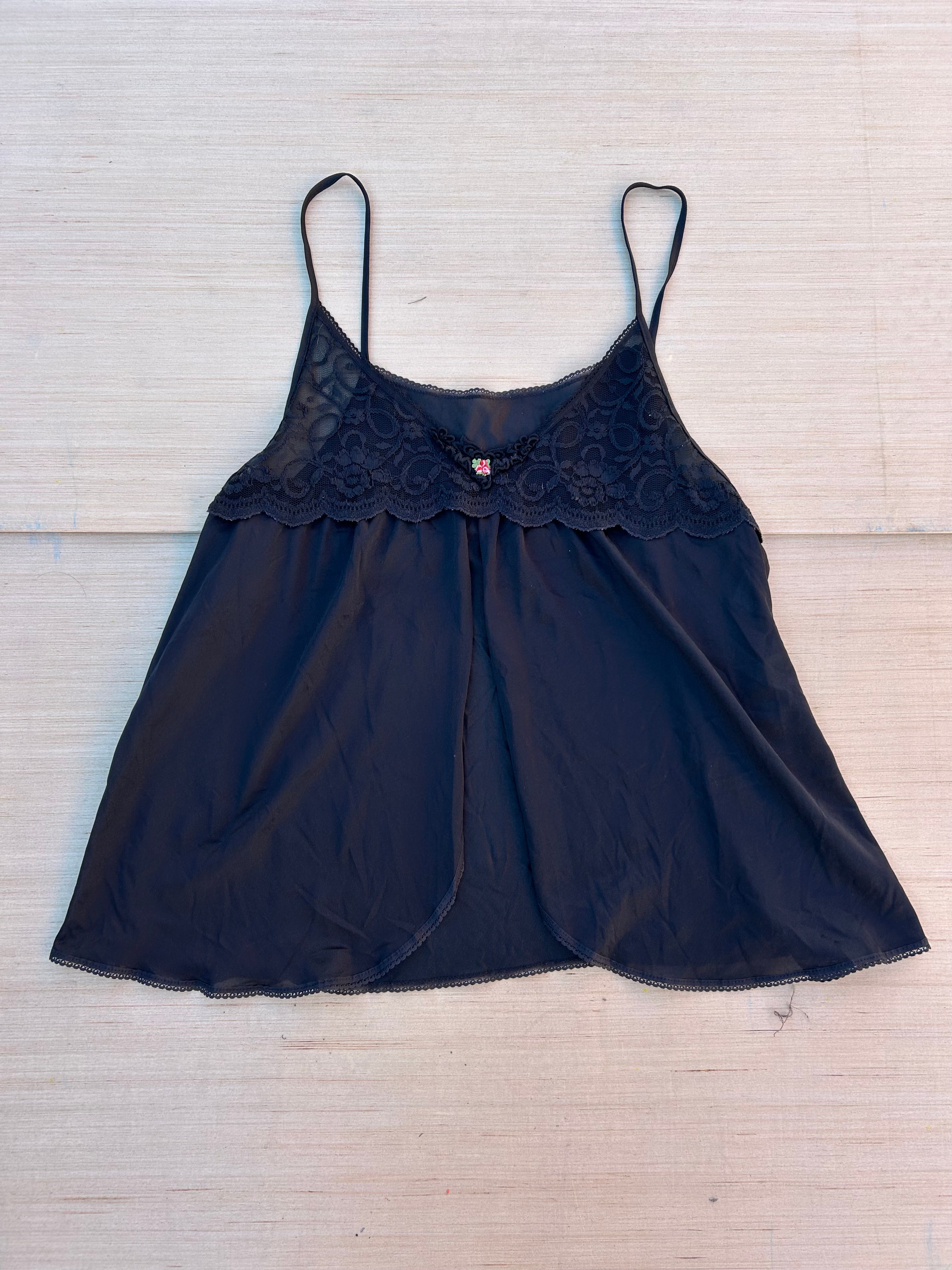 black  Lace tank, 1x