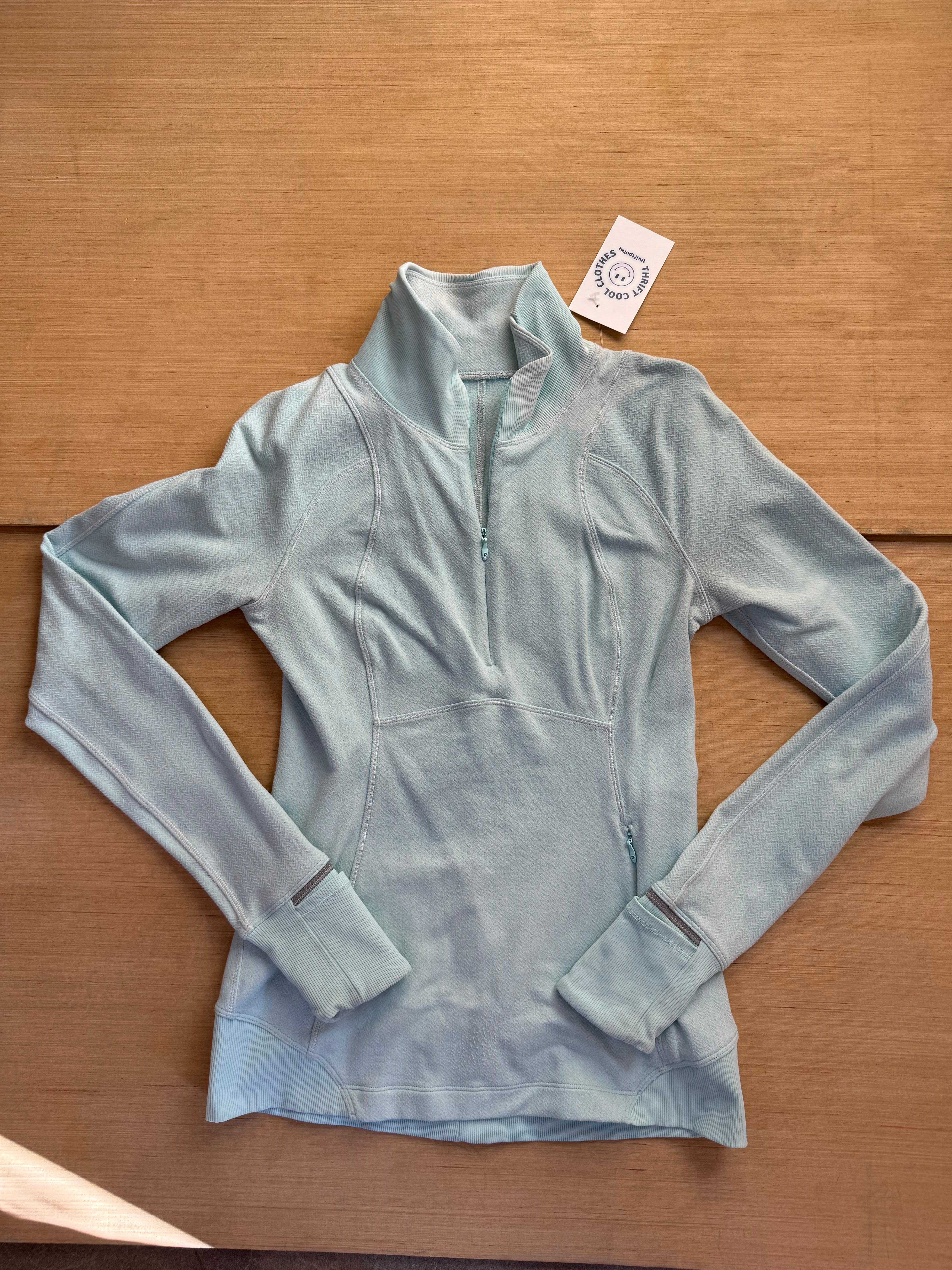 blue lululemon quarter zip, 4