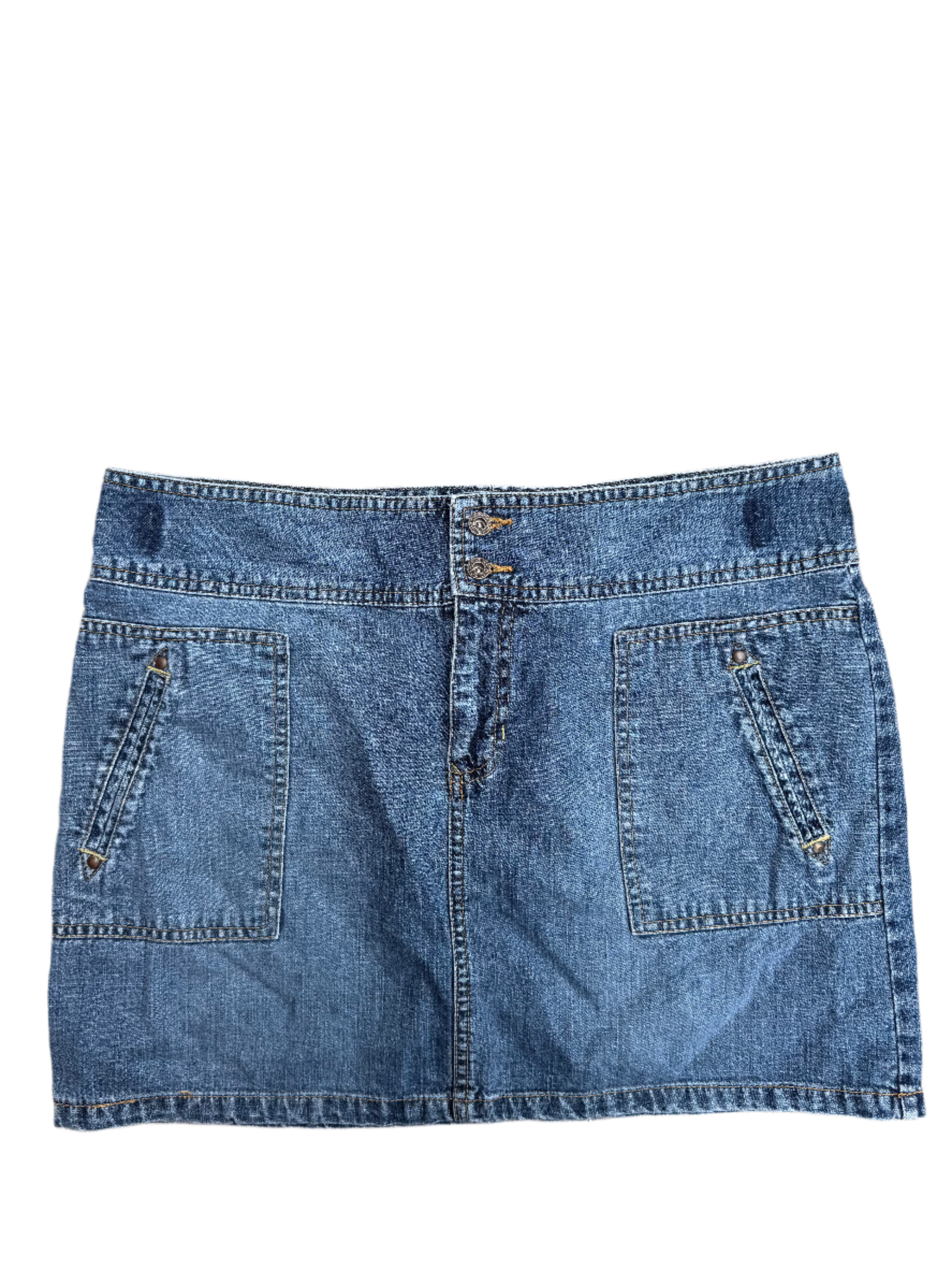 Old navy low waisted denim mini, 10