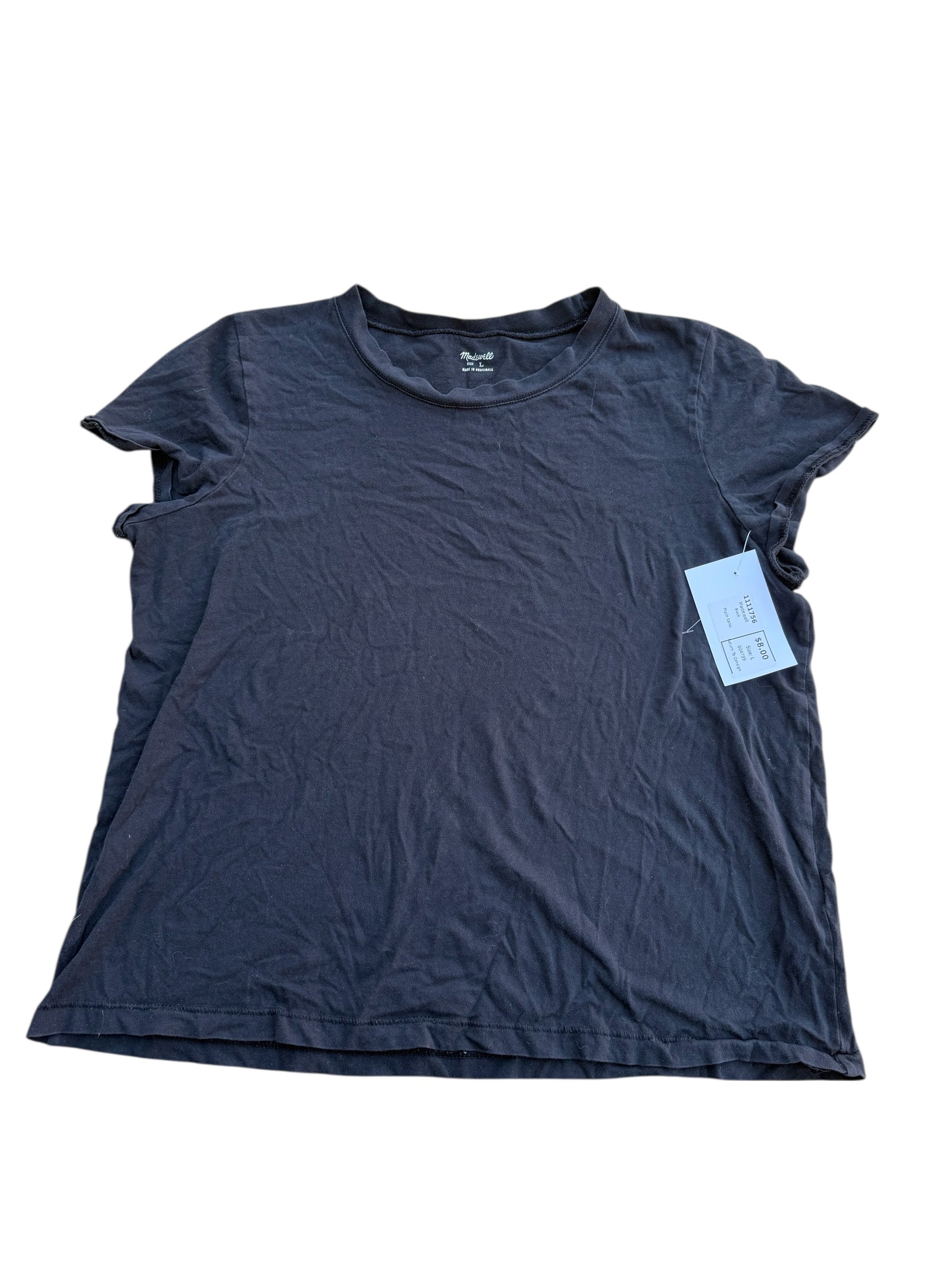 Black Madewell Plain tank, L