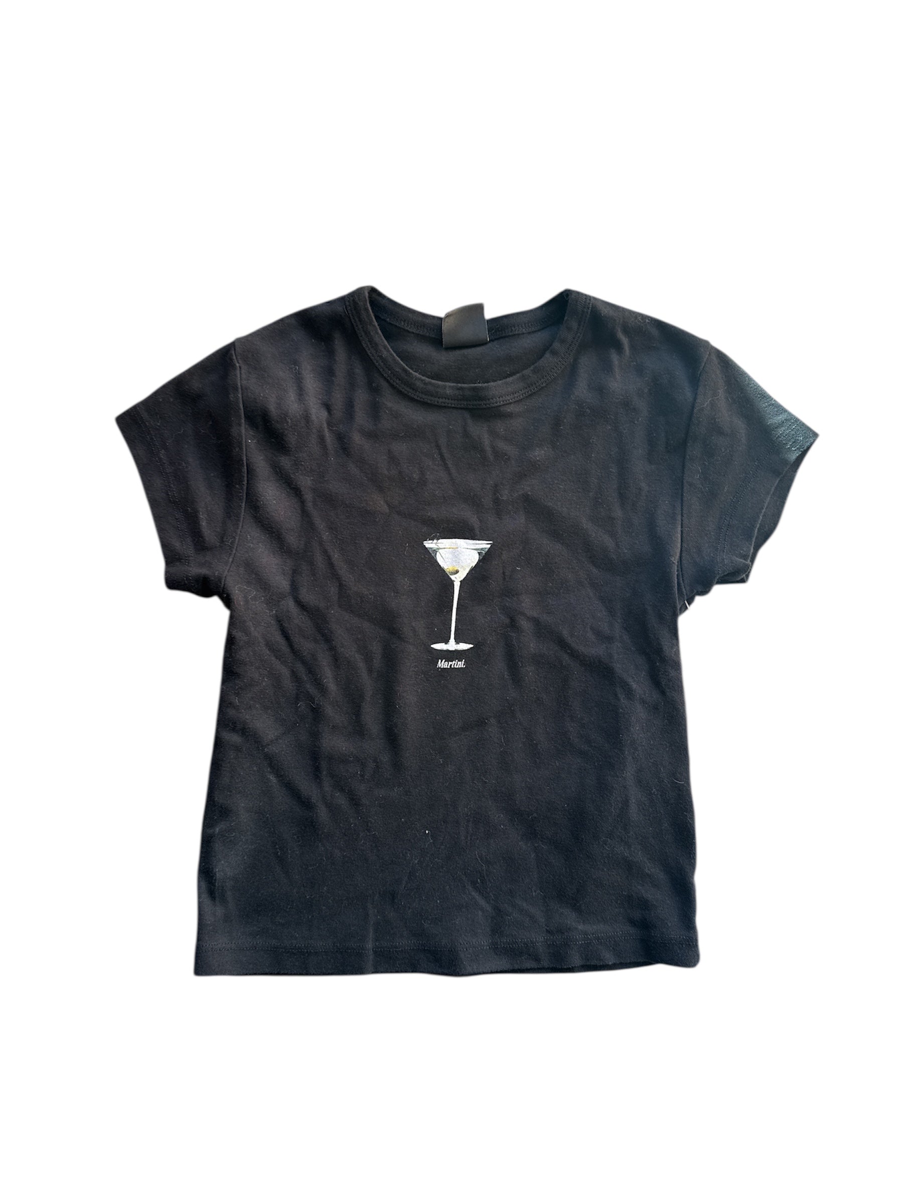 Black Urban outfitters Martini ss top, M