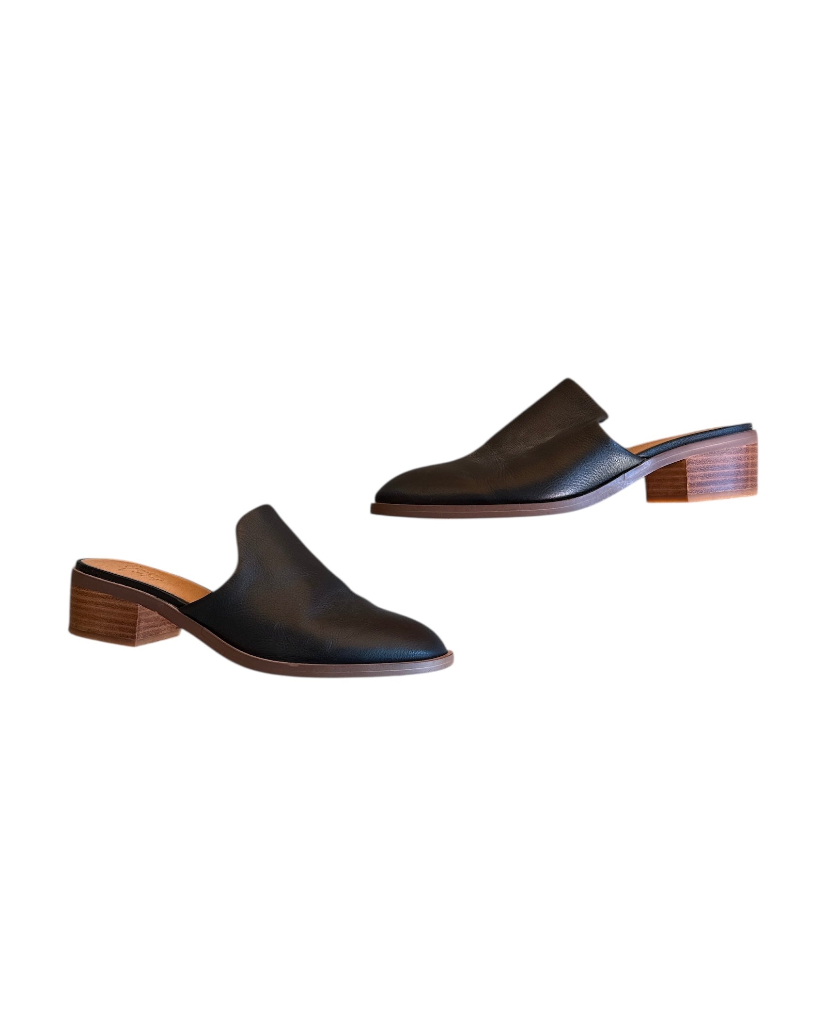 black crown vintage mule, 6.5