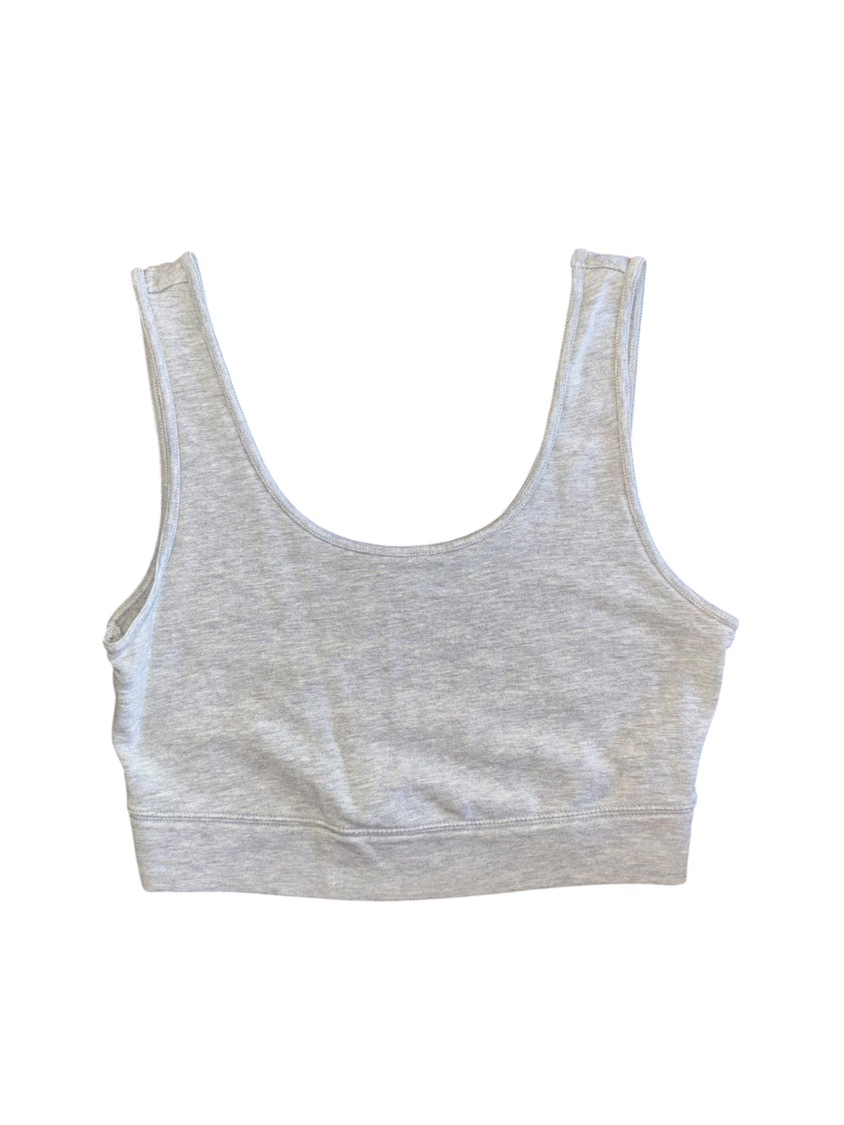 Gray offline aerie Comfy sports Bra, L