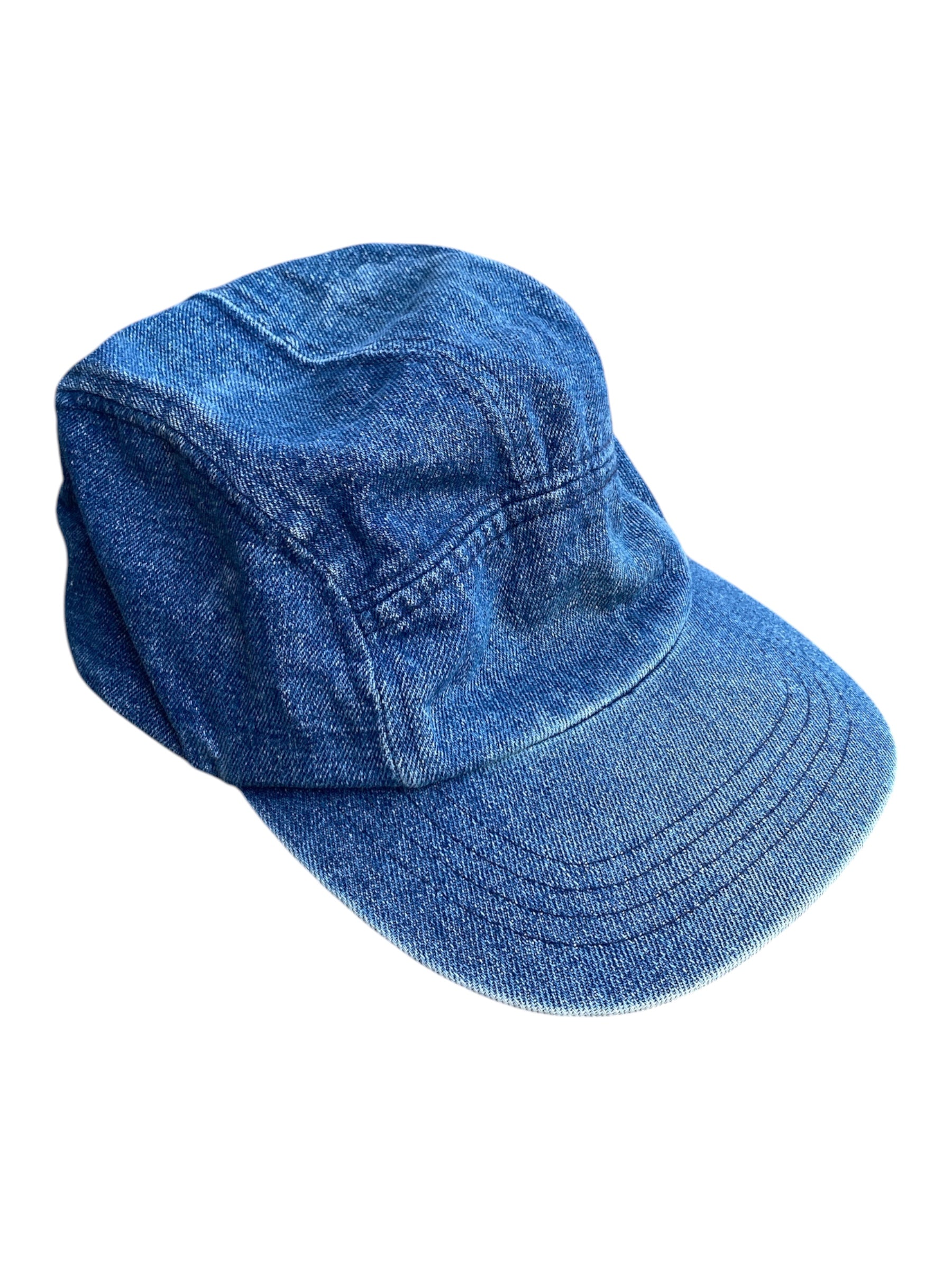 blue  denim hat