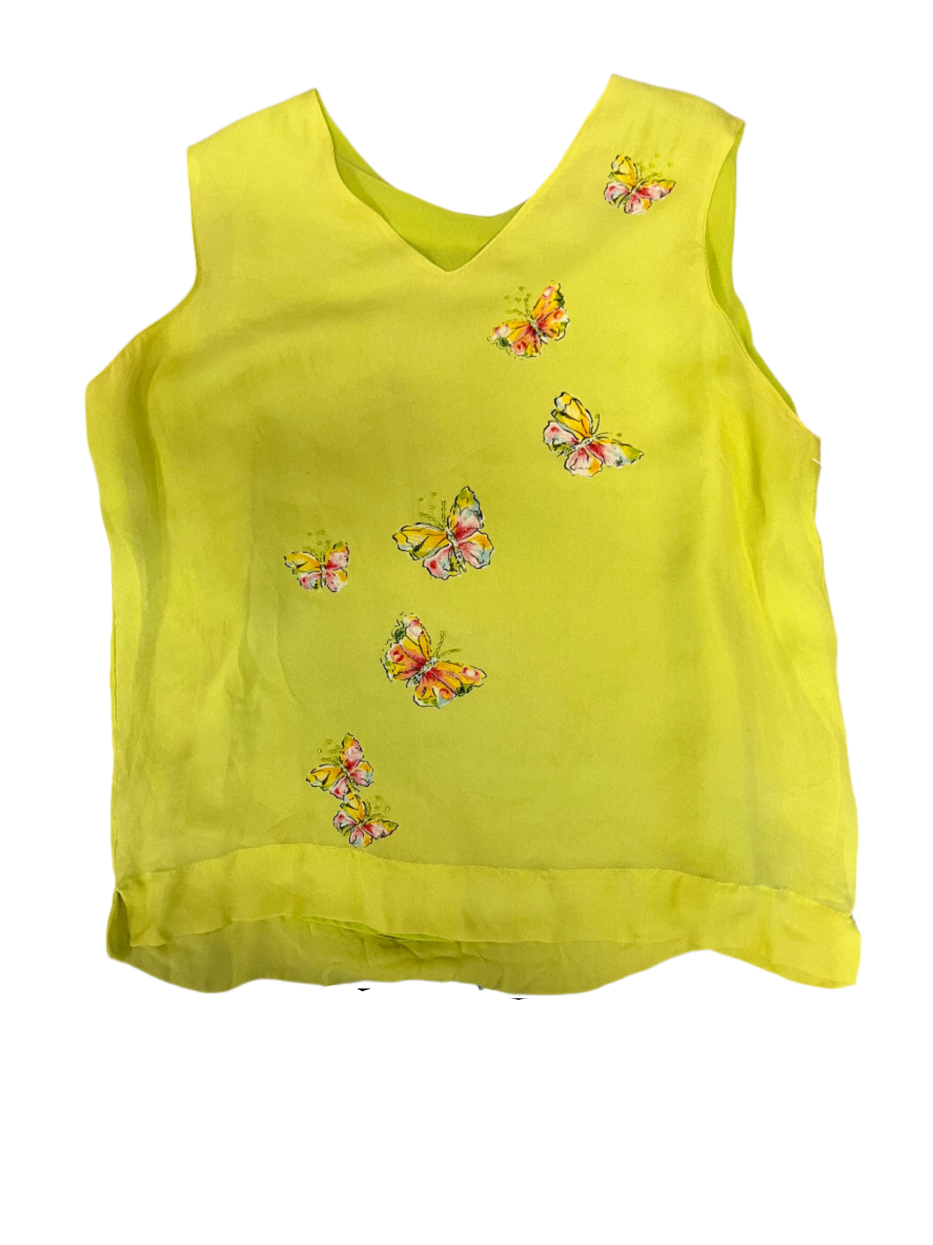 Chartreuse C.A. Sport Butterfly tank, M