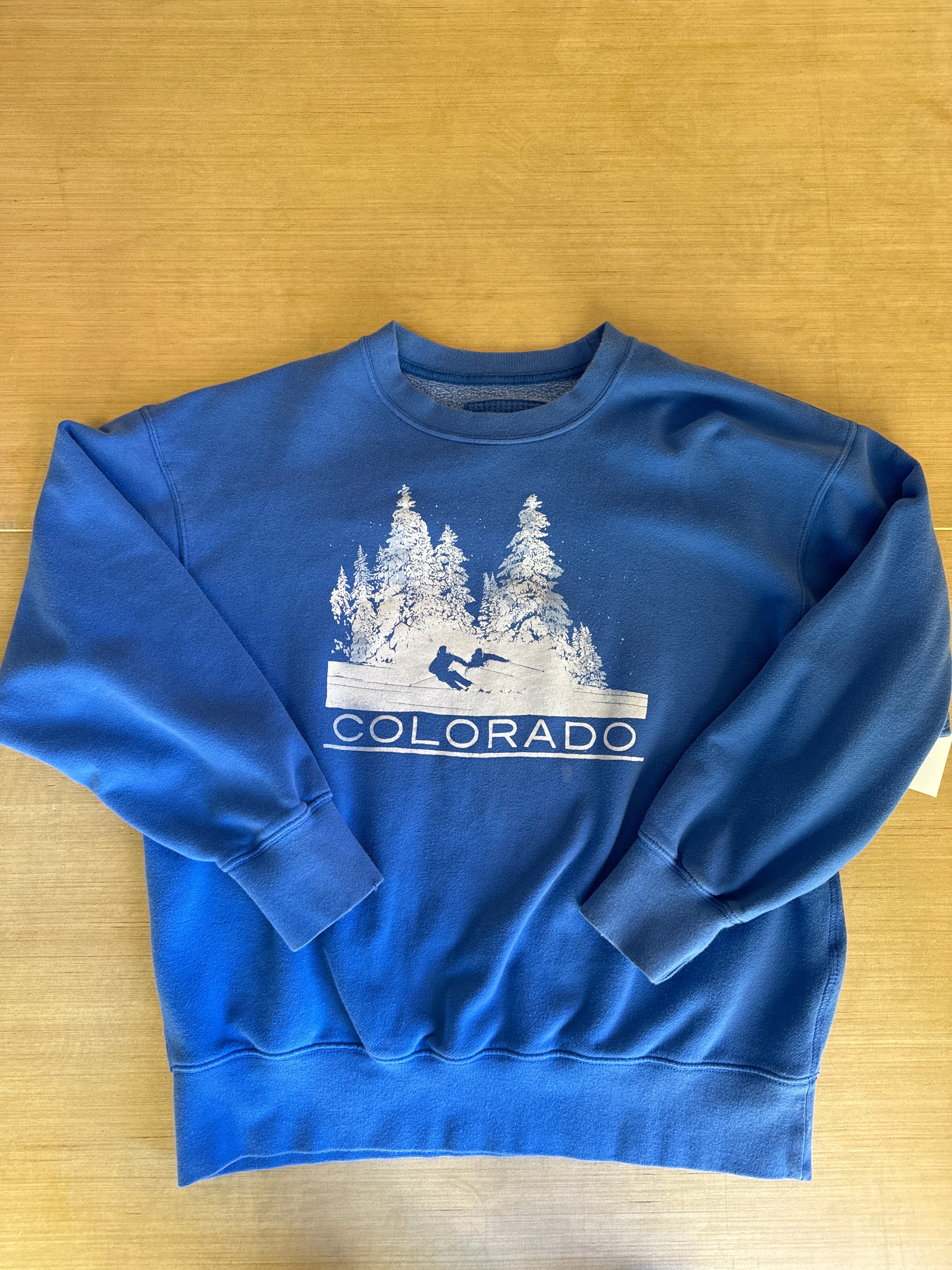 blue American Eagle Colorado crewneck, XS