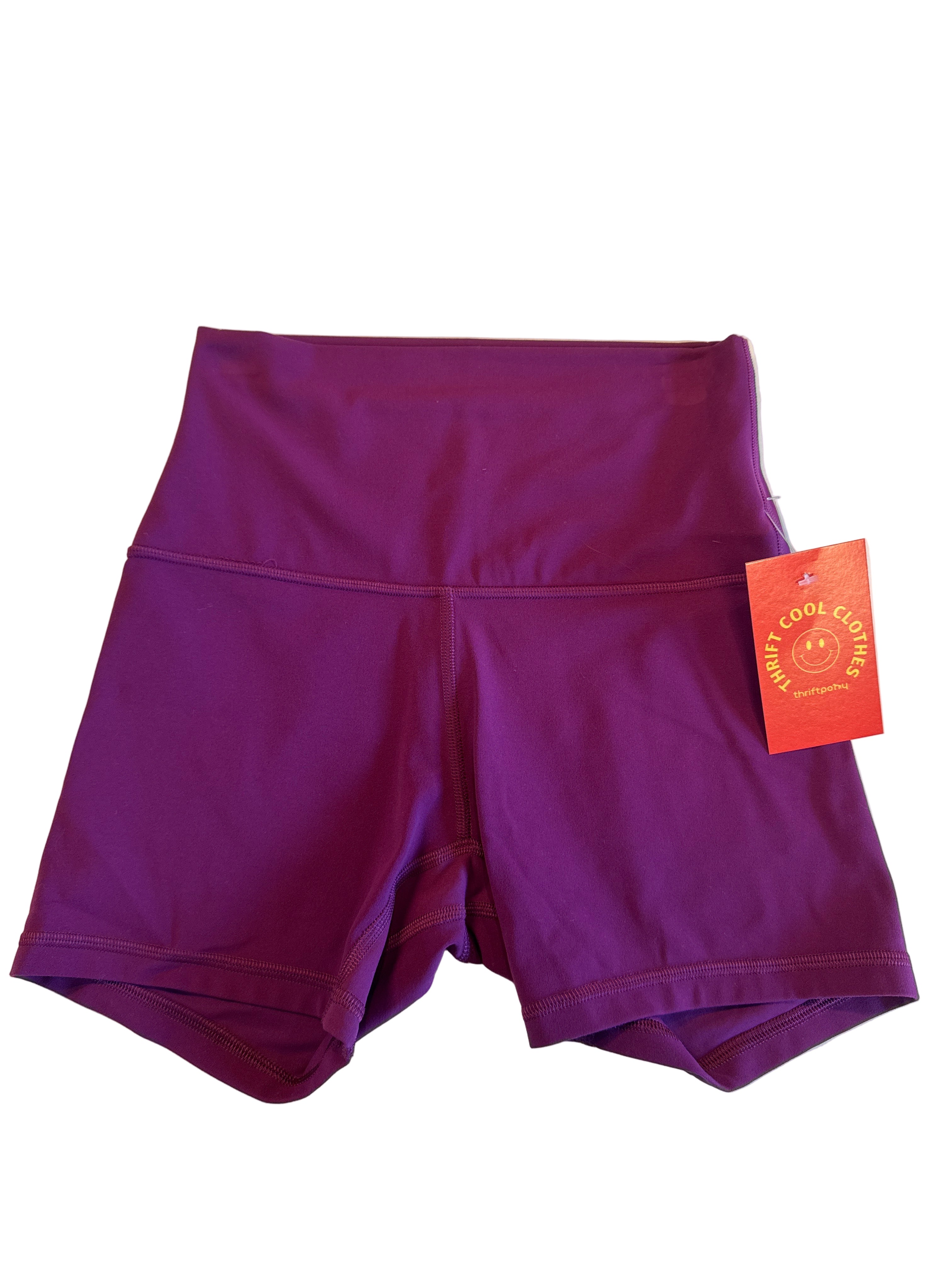 Fuschia Lululemon Mini workout short, 4