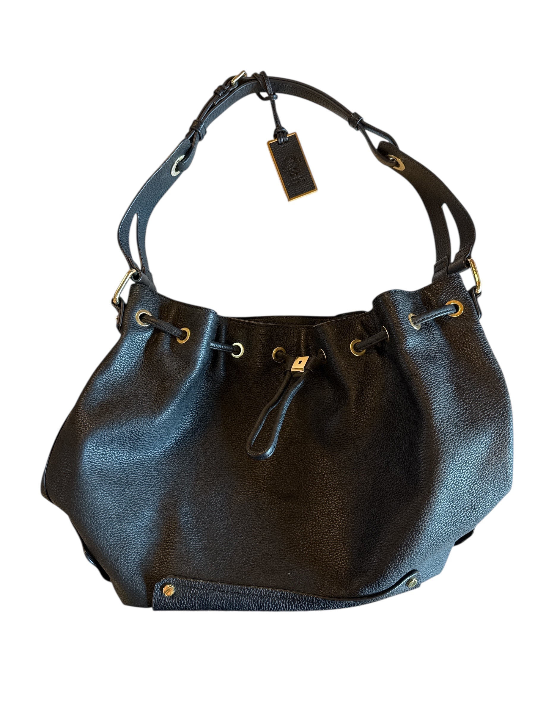 black Vince Camuto leather handbag