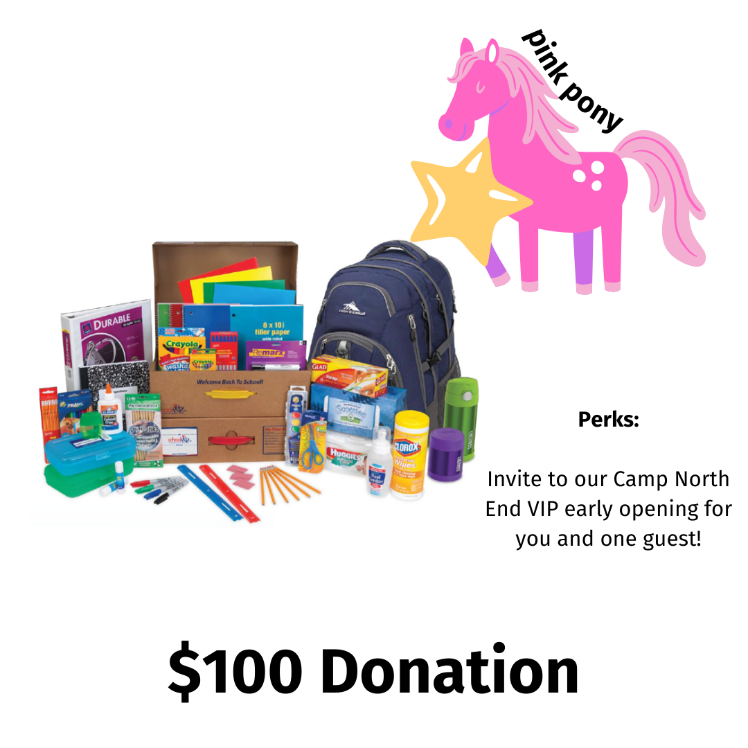 this $100 donation helps cover most of the essentials on our teachers' wishlists!