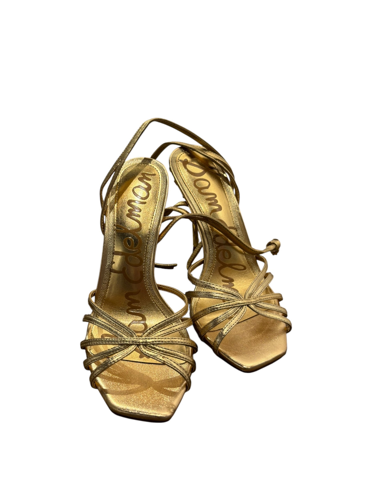 gold sam edelmen heels, 6
