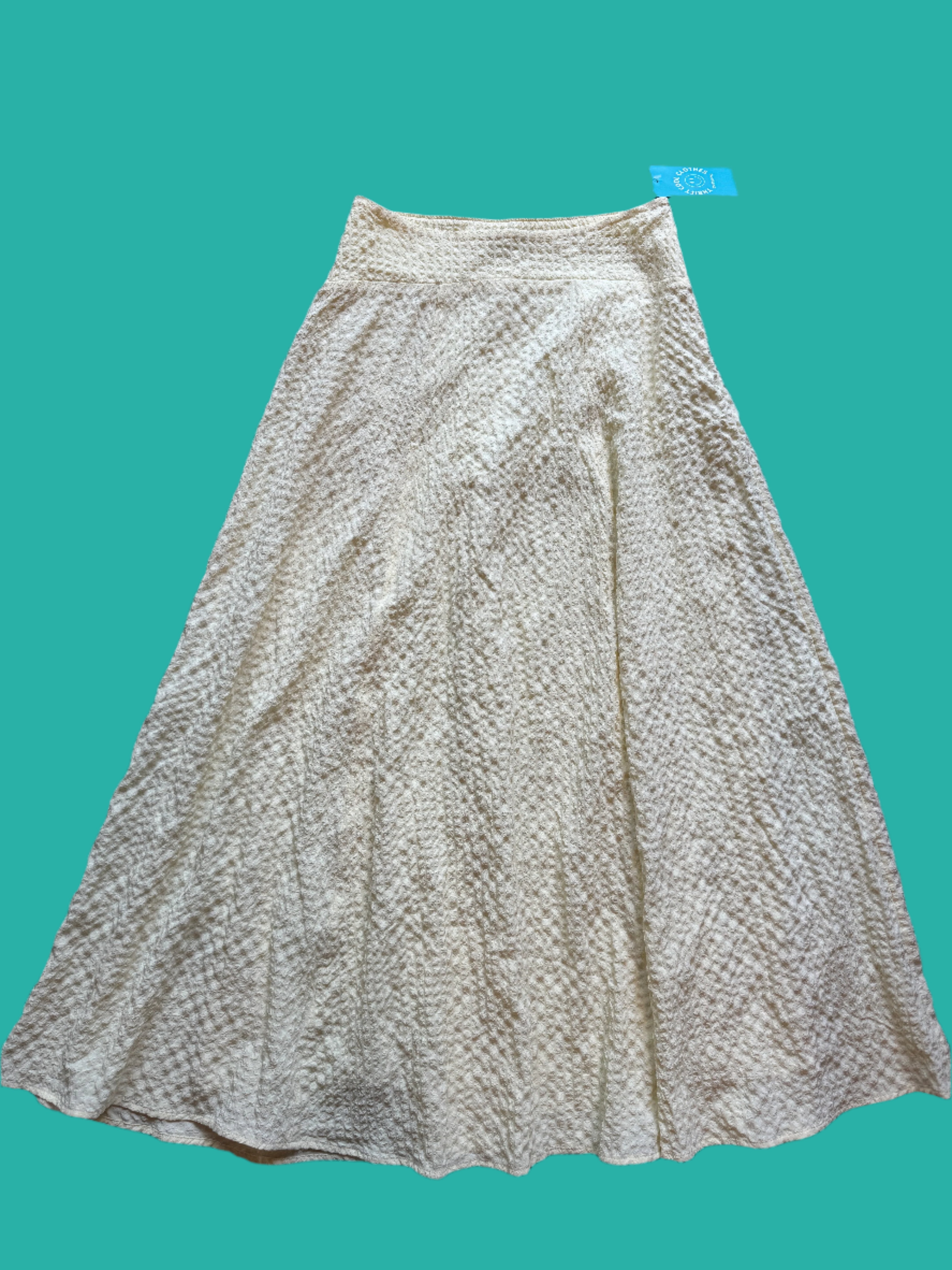 Yellow Abercrombie and fitch Long skirt, S