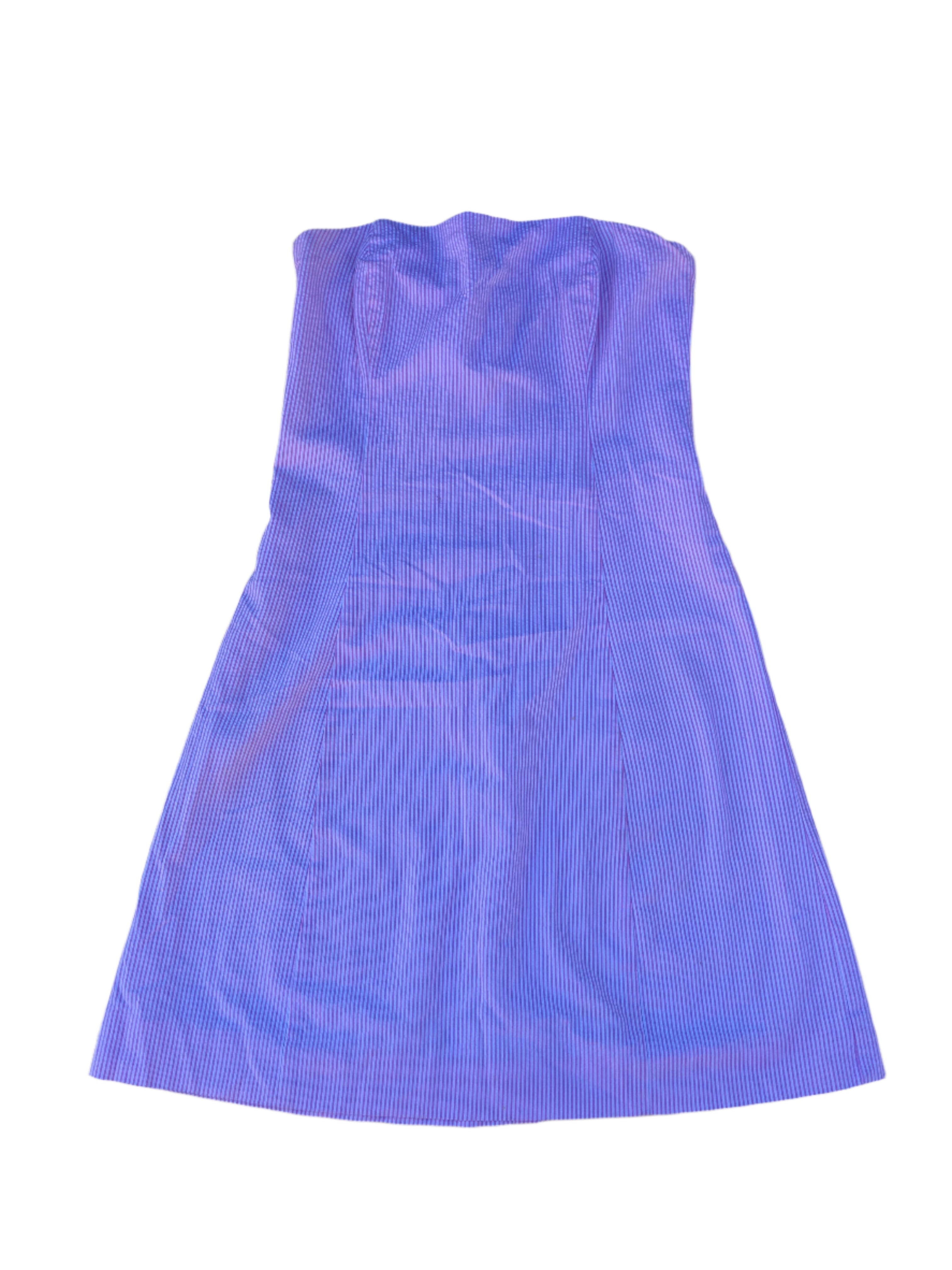pink molly b striped structured dress, 6