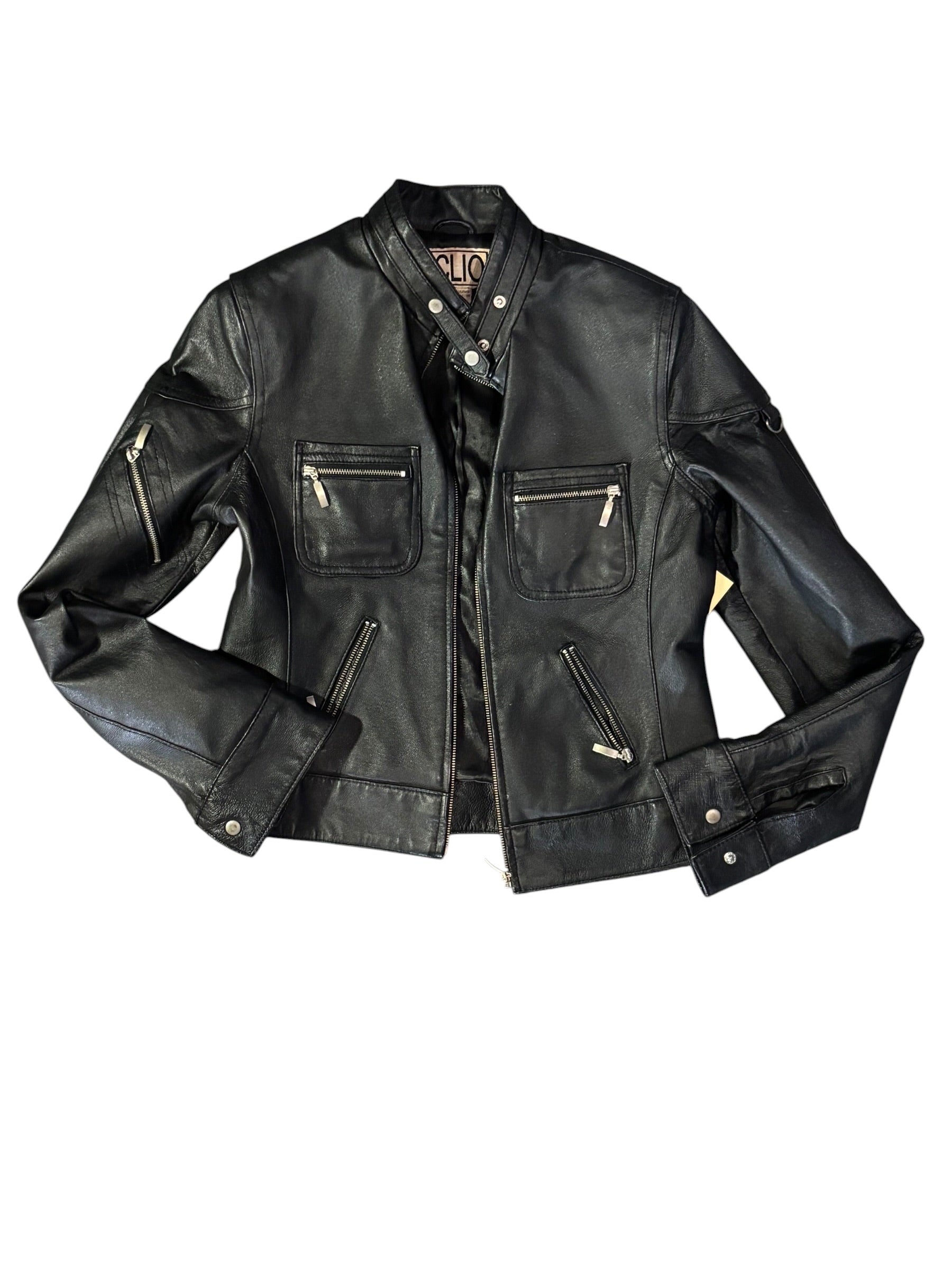 black Clio zipper jacket, 4