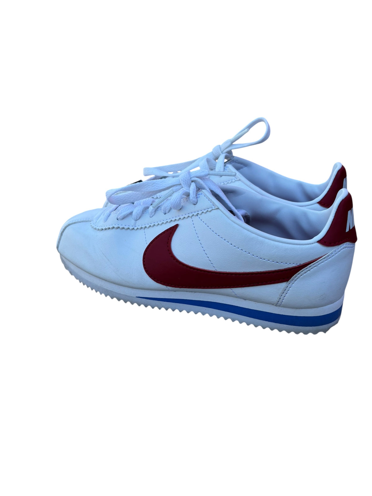 white blue red nike cortez sneakers, 7