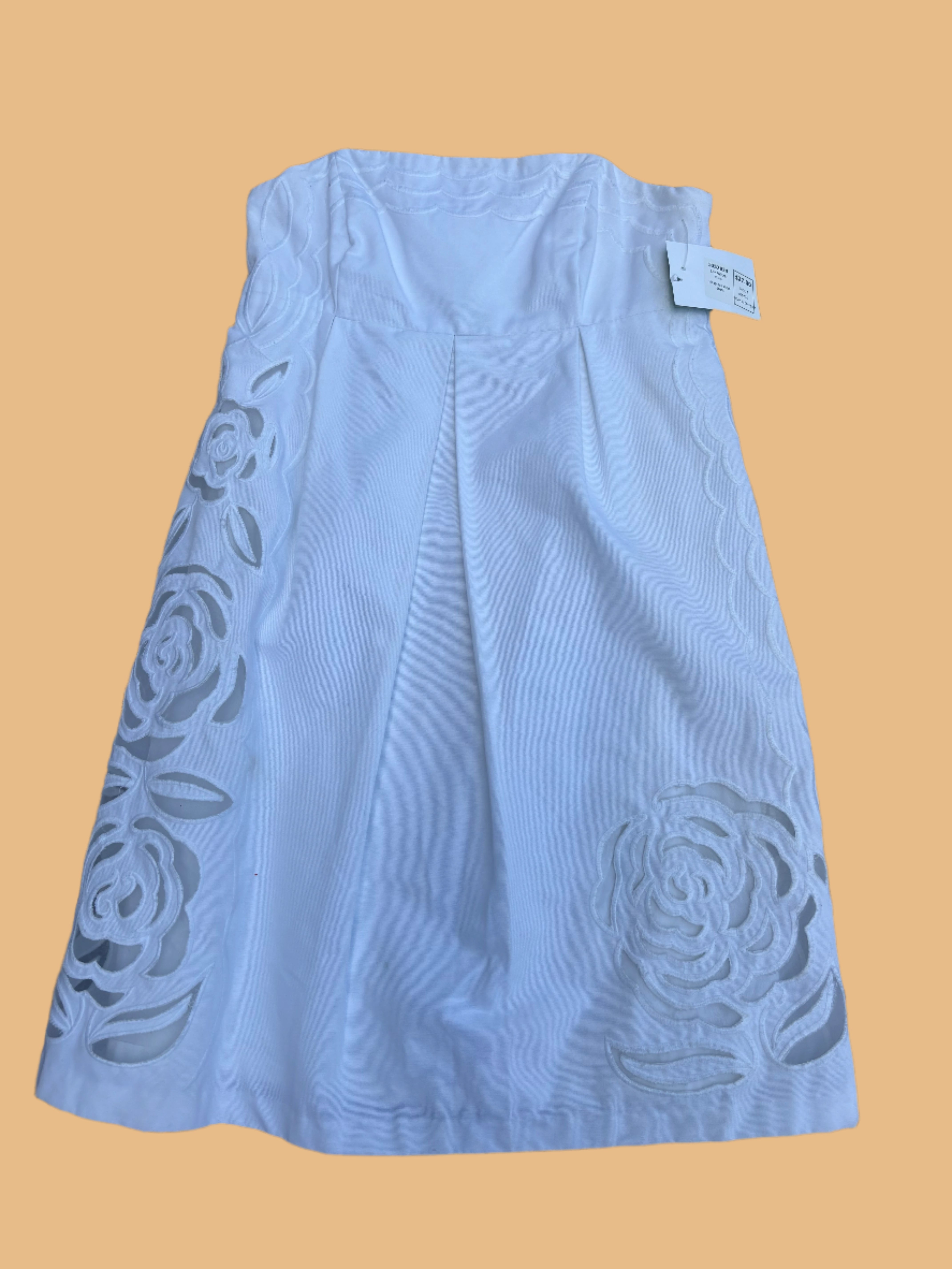 White Lily Pulitzer Strapless short dress, 4