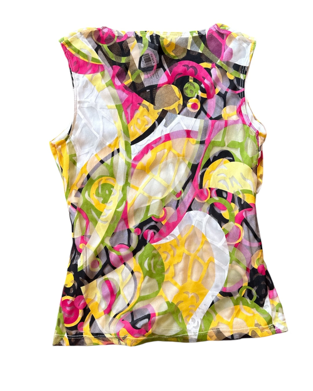 multi conradc pattern mesh overlay tank, s