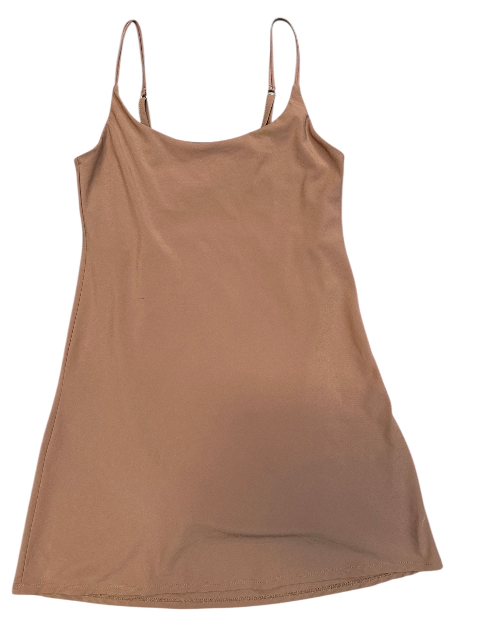 tan abercrombie tennis cami mini dress, s