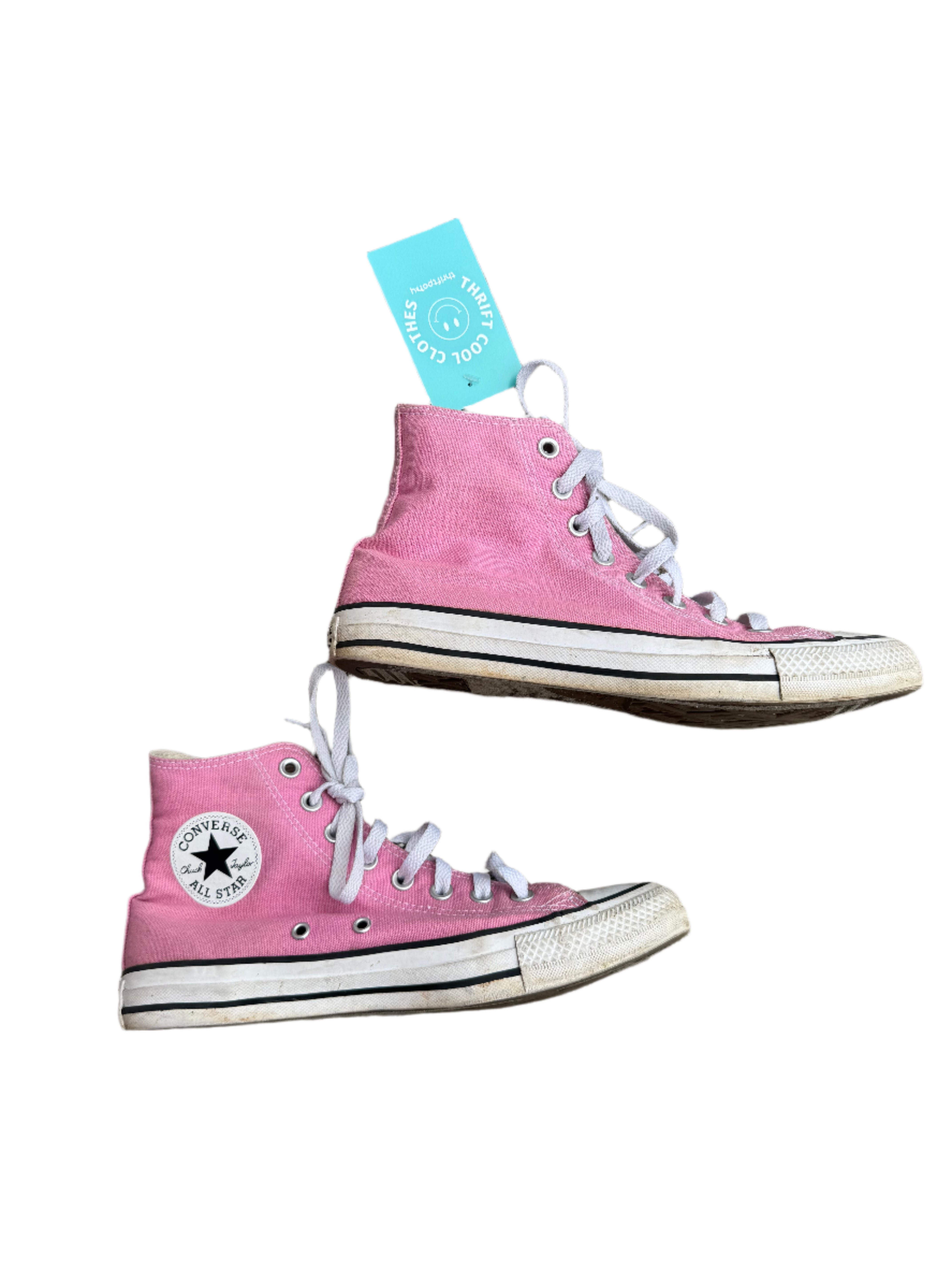 pink converse hightops, 9