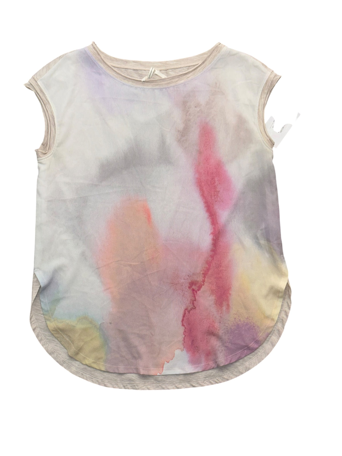 gray anthropologie ombre mesh panel top, s