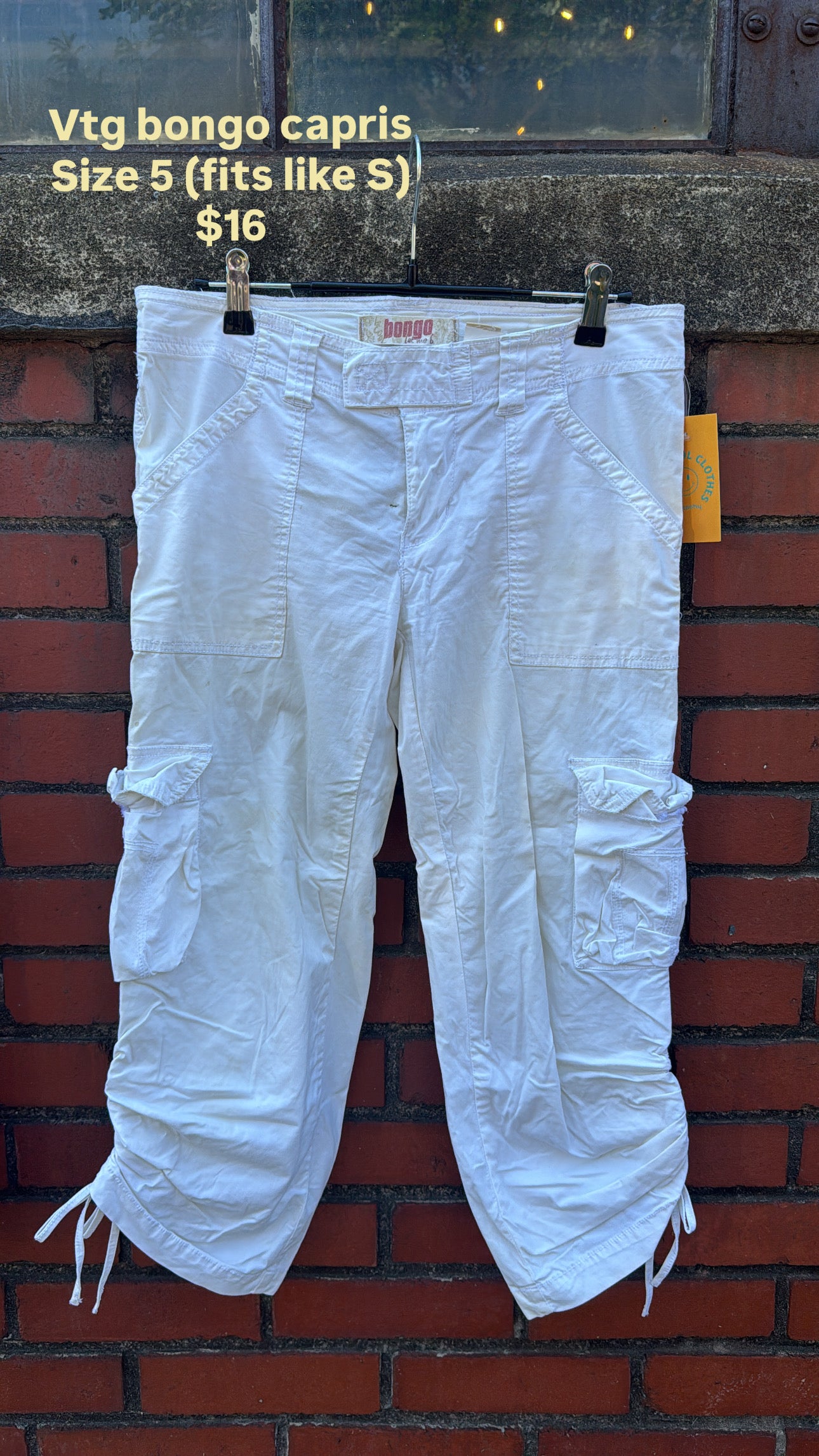 White Bongo Cargo capris, 5