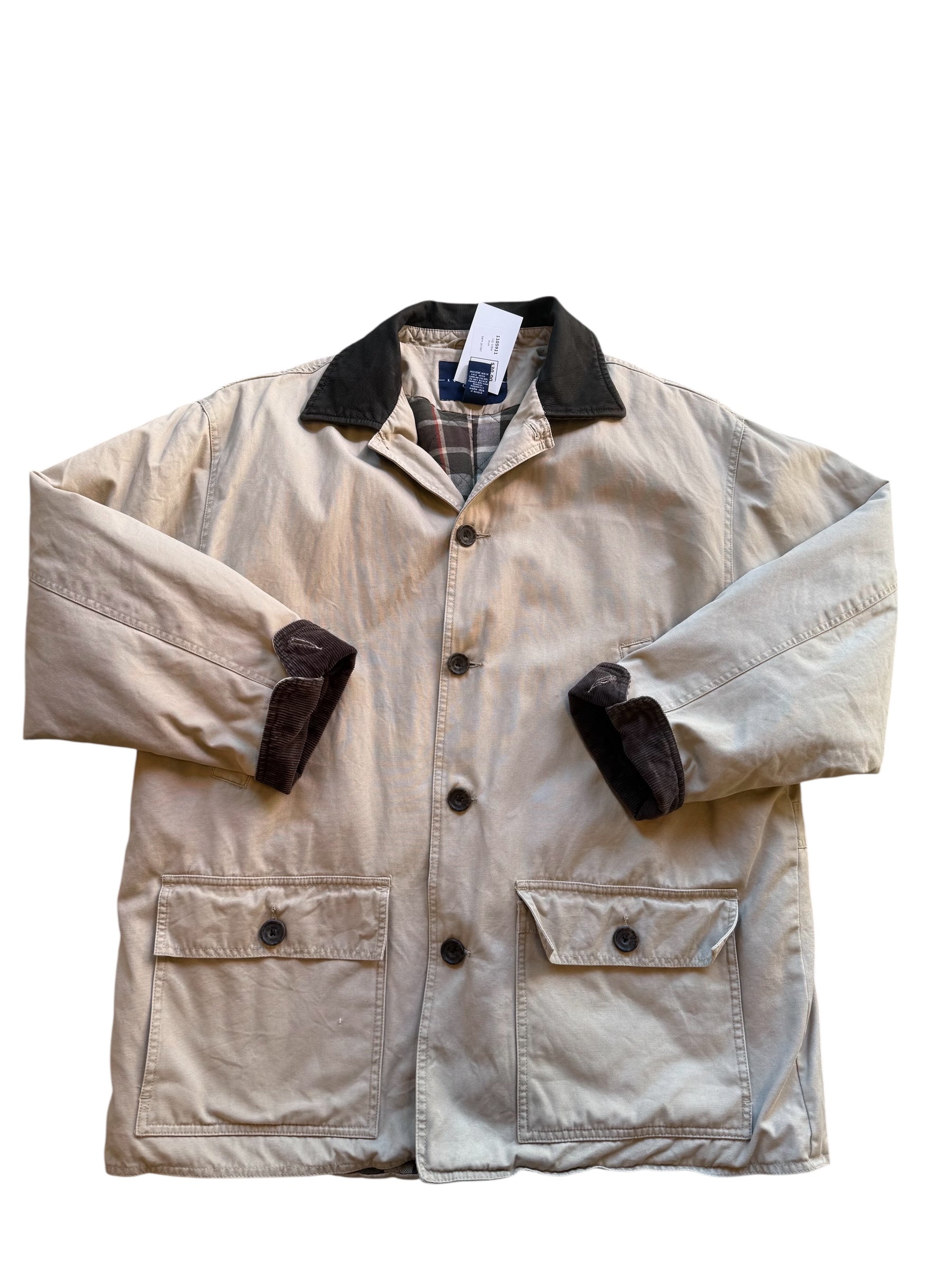 khaki ivy crew barn jacket, L