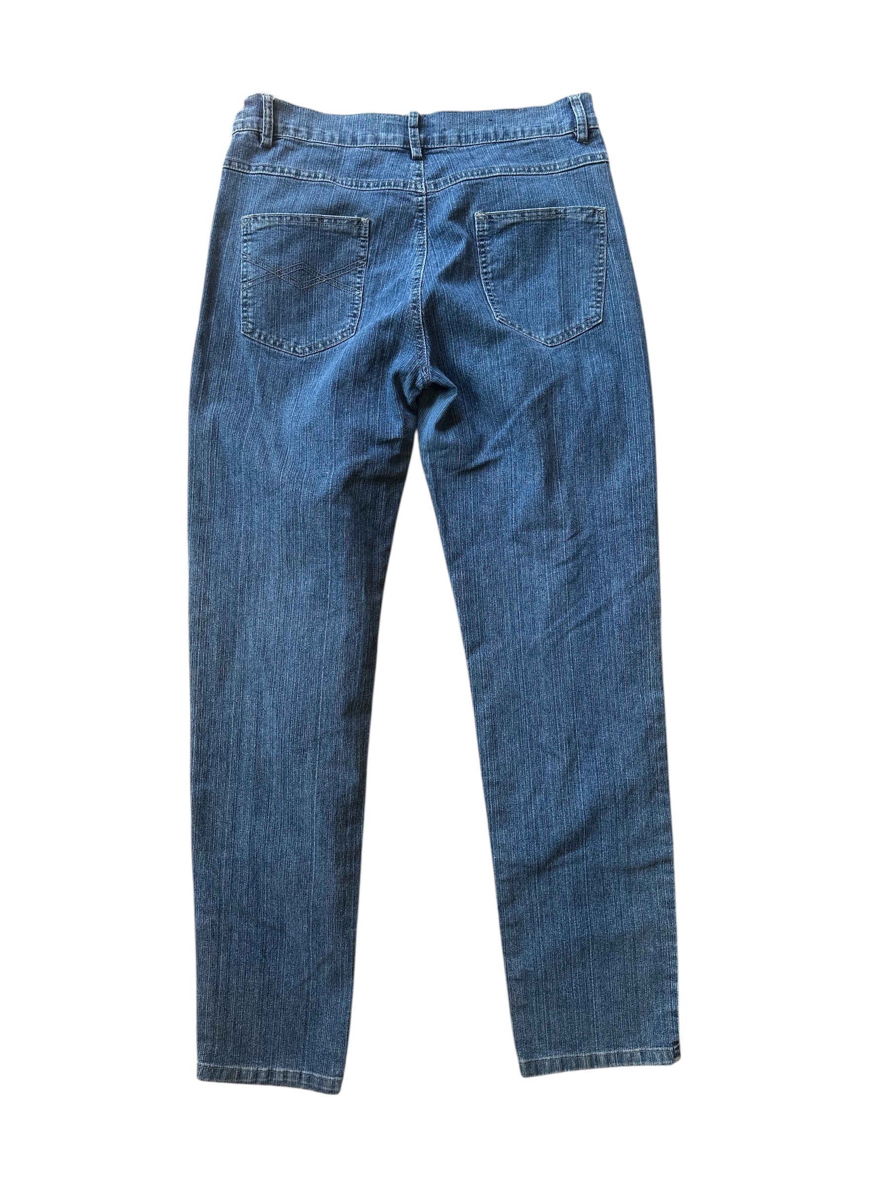 blue cal fashion embroidered jeans, 12