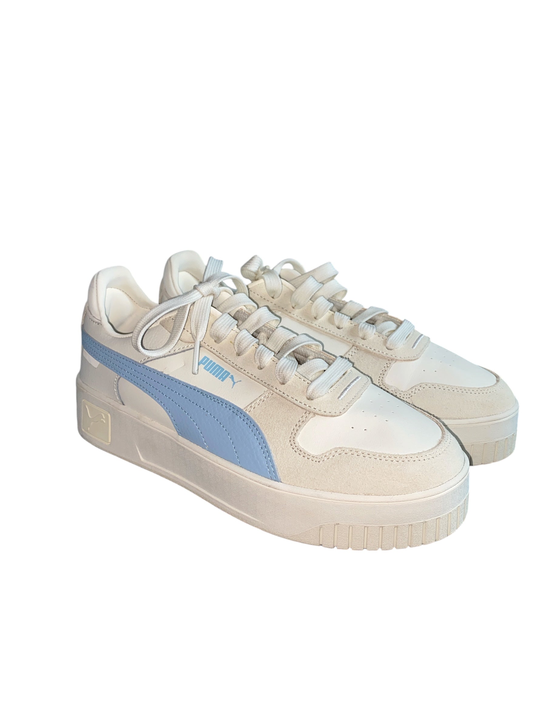 White blue Puma Platform sneaker, 9