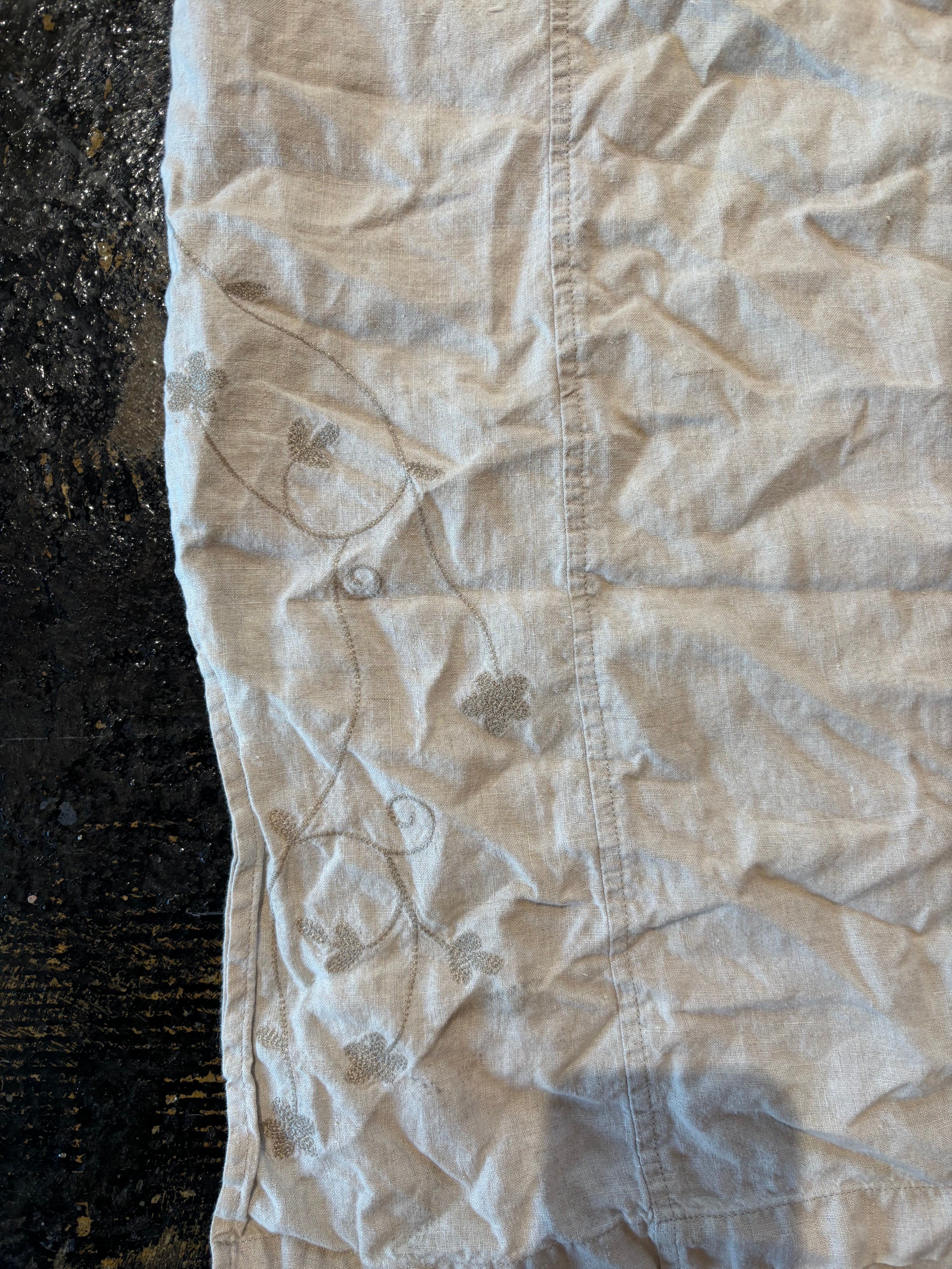 tan linden hill linen maxi, 8