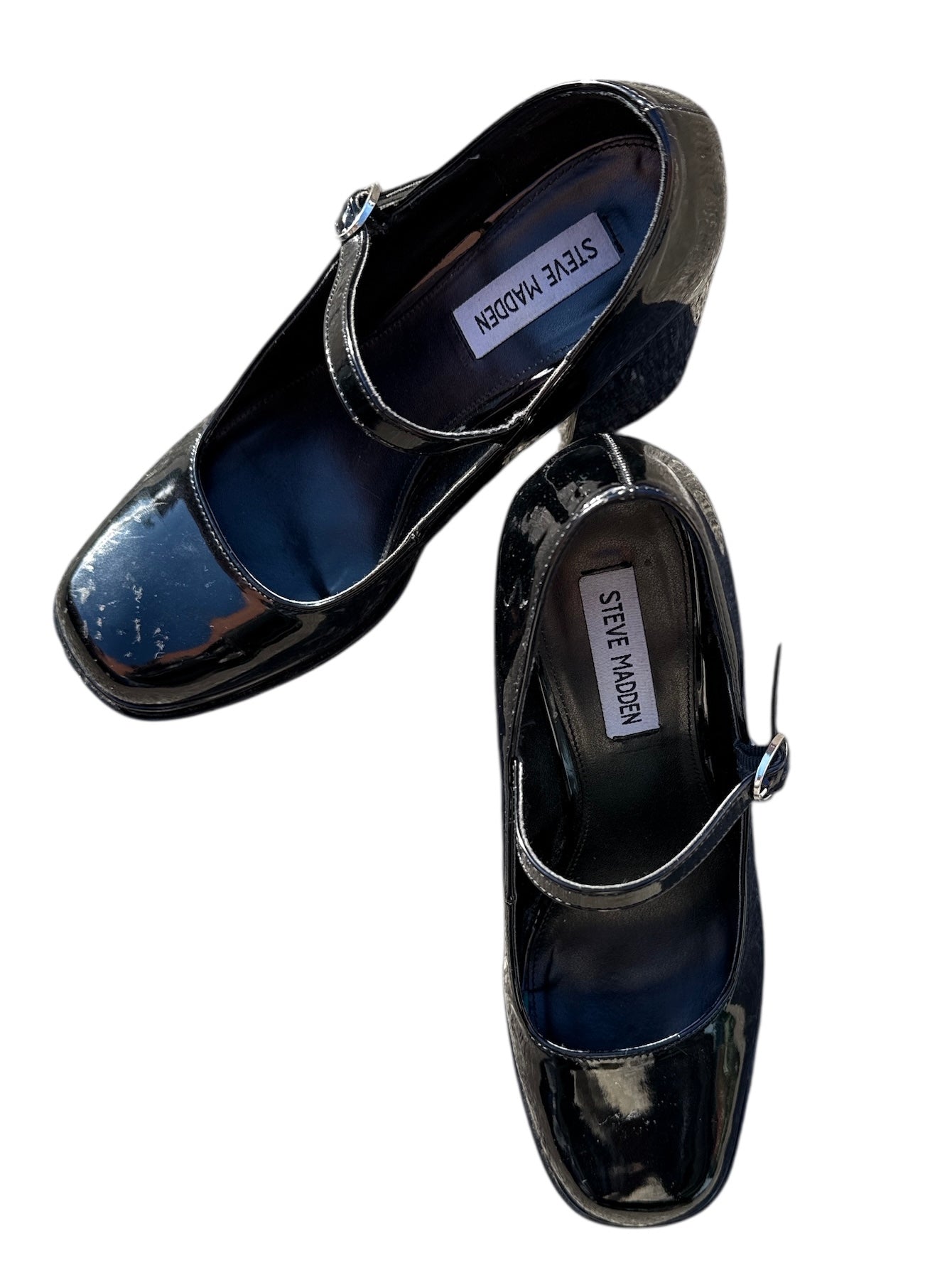 Black Steve Madden Patent Mary Jane’s, 9.5W