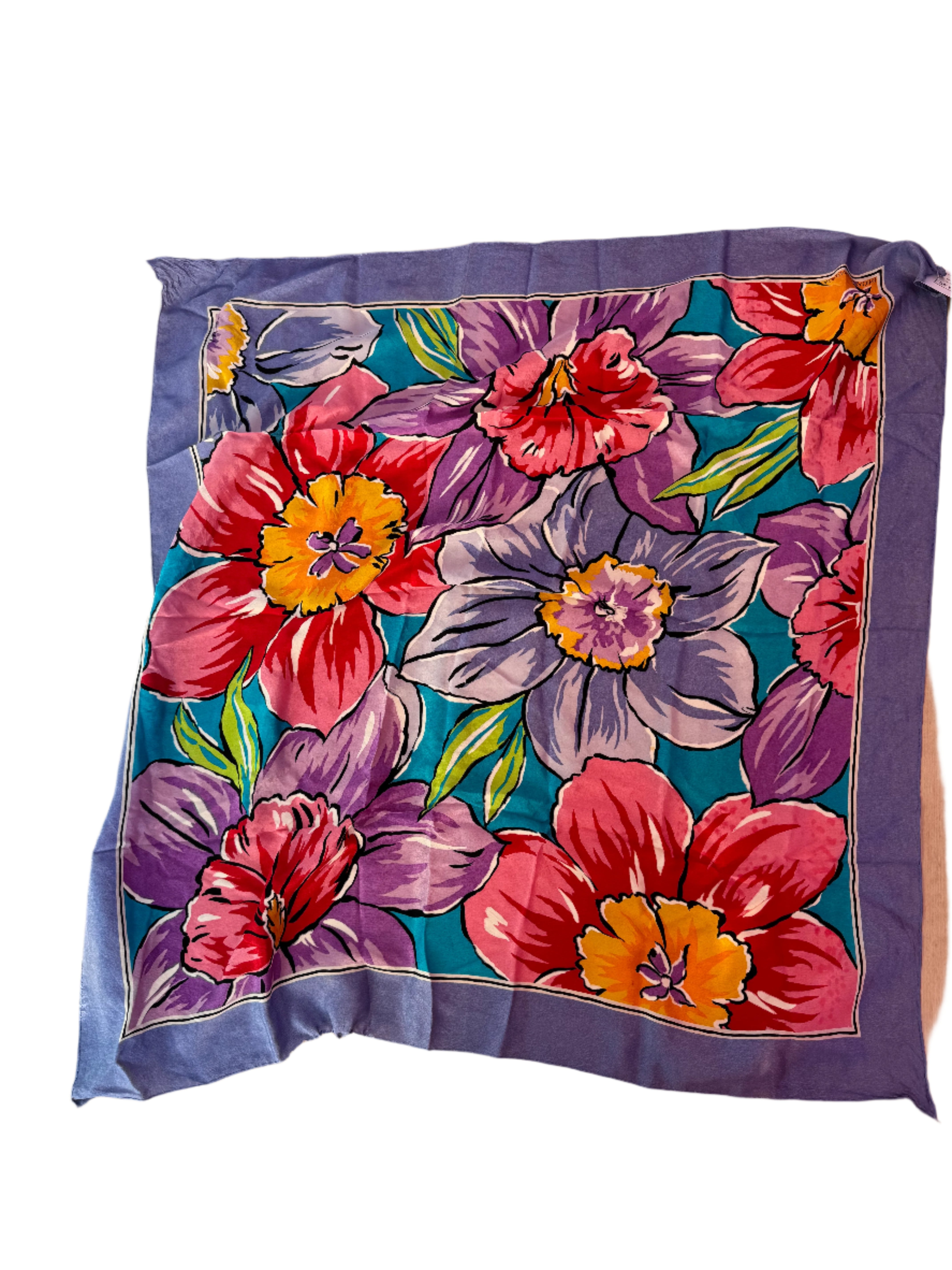 floral scarf