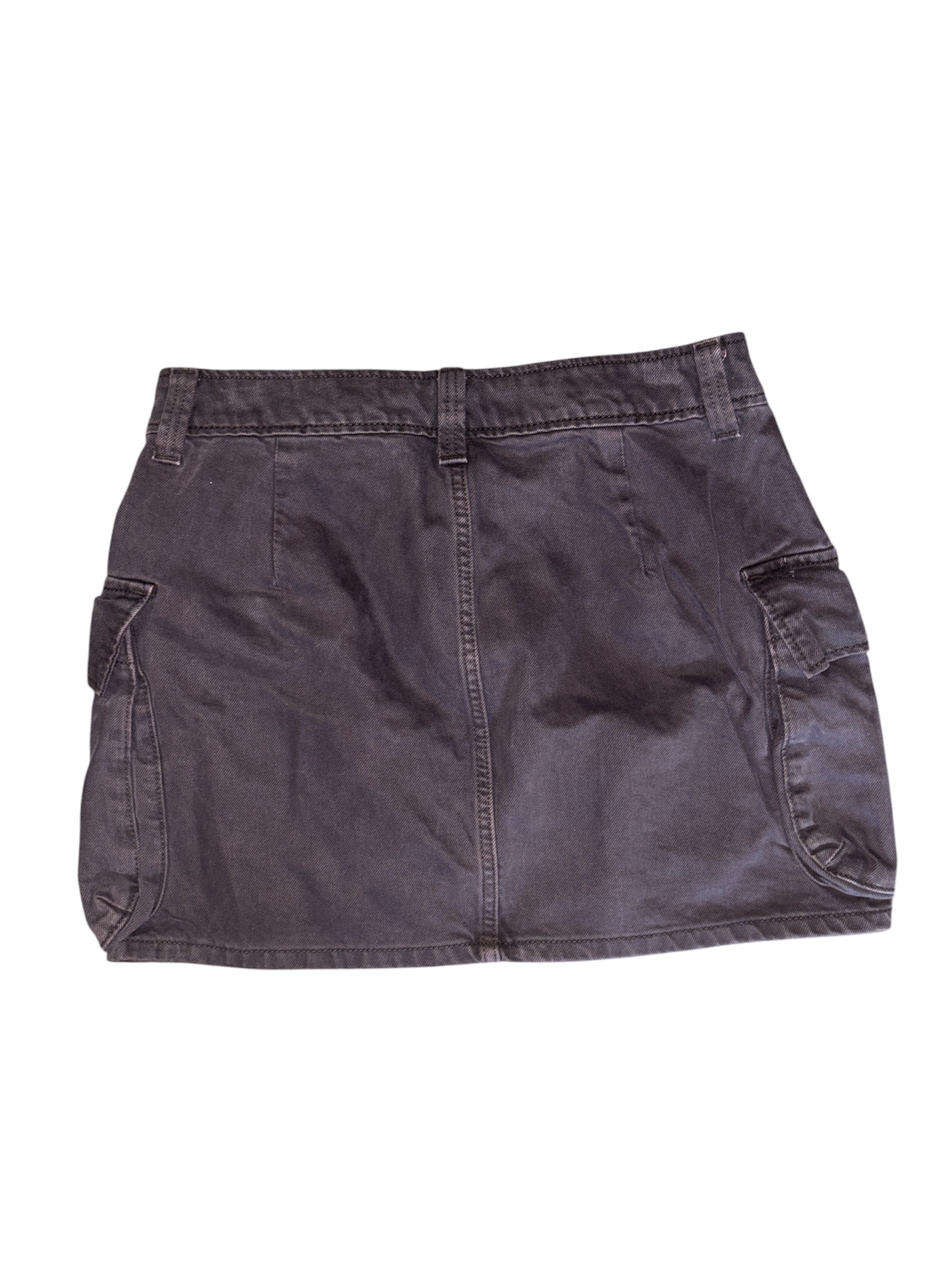tan khaki gu cargo skirt, l