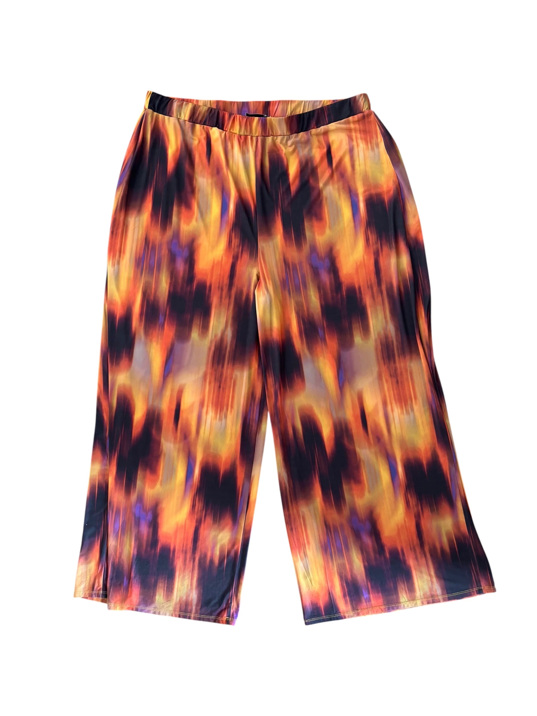 brown purple asos abstract pattern pants, 18