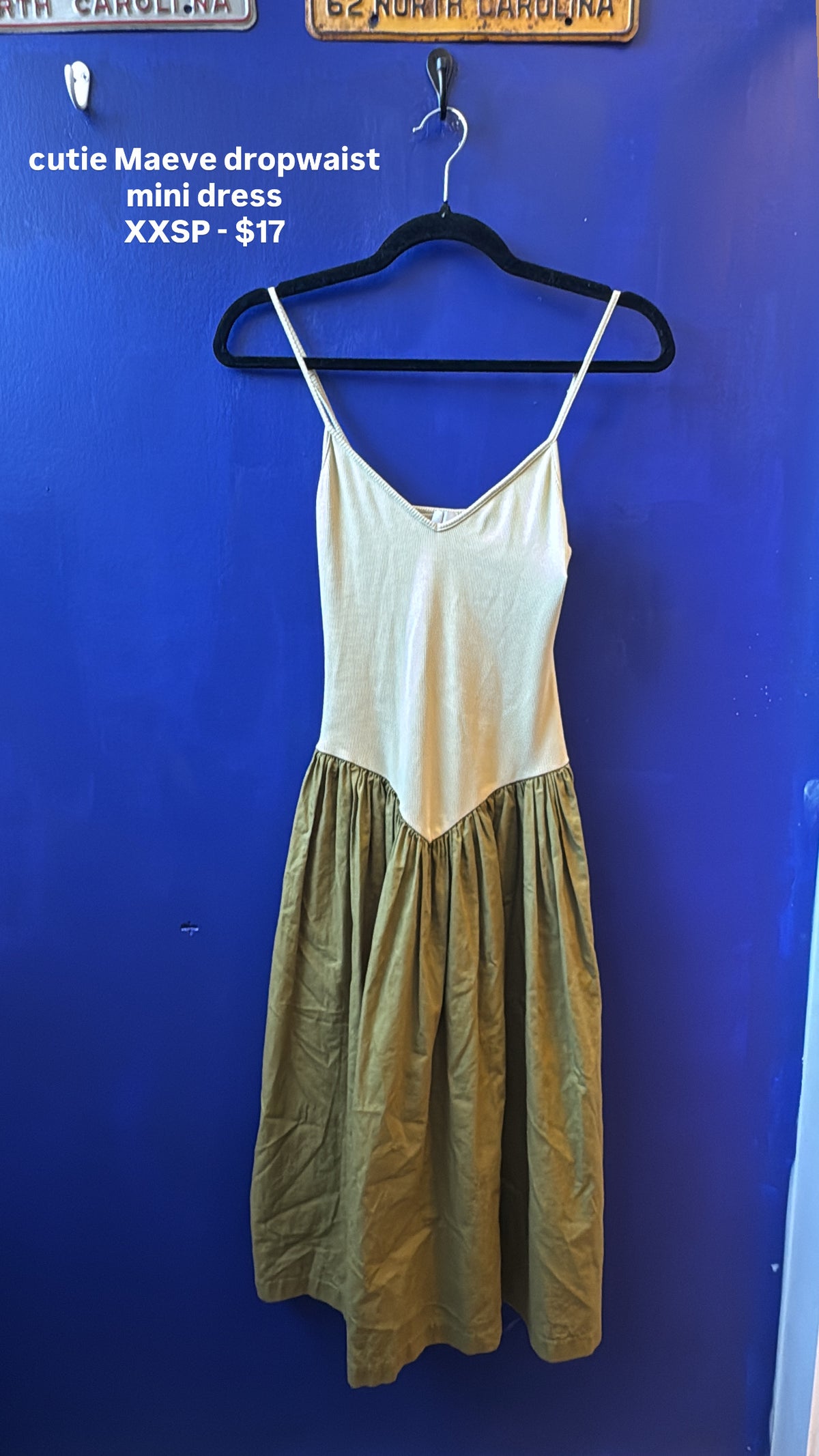 Green maEve NWT Aline dress, Xxsp